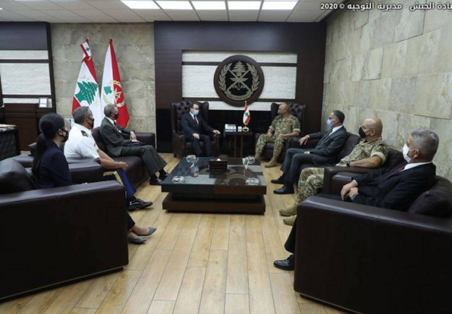 قائد الجيش عرض مع شنكير الأوضاع وسبل التعاون مع الجيش الأميركي