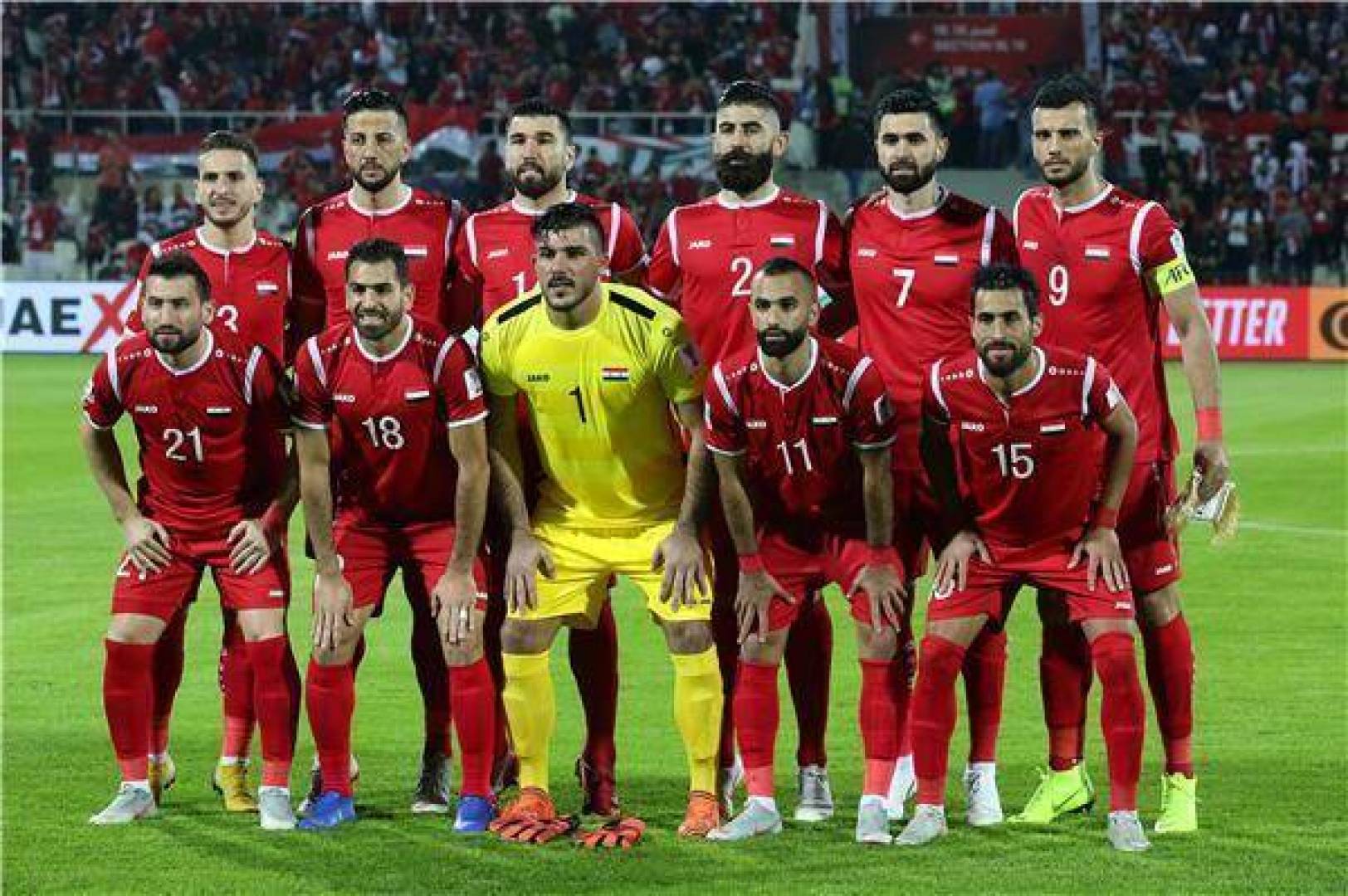 معسكر منتخب سوريا القادم..  في الإمارات 
