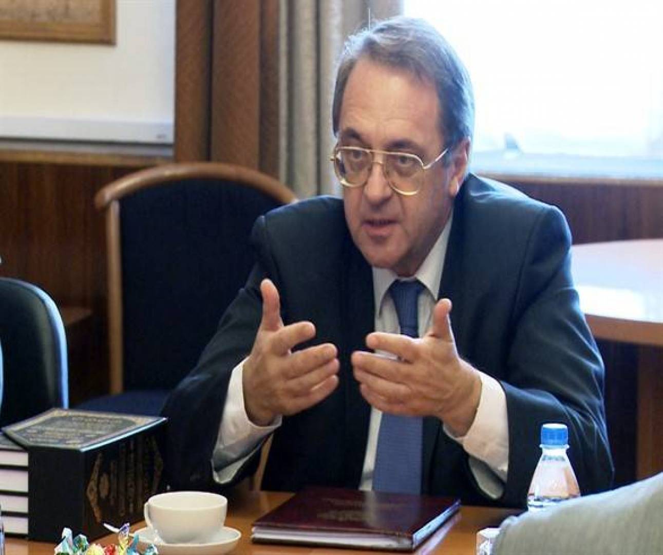 بوغدانوف يبحث مع سفير سوريا في موسكو تطوير العلاقات بين روسيا وسوريا