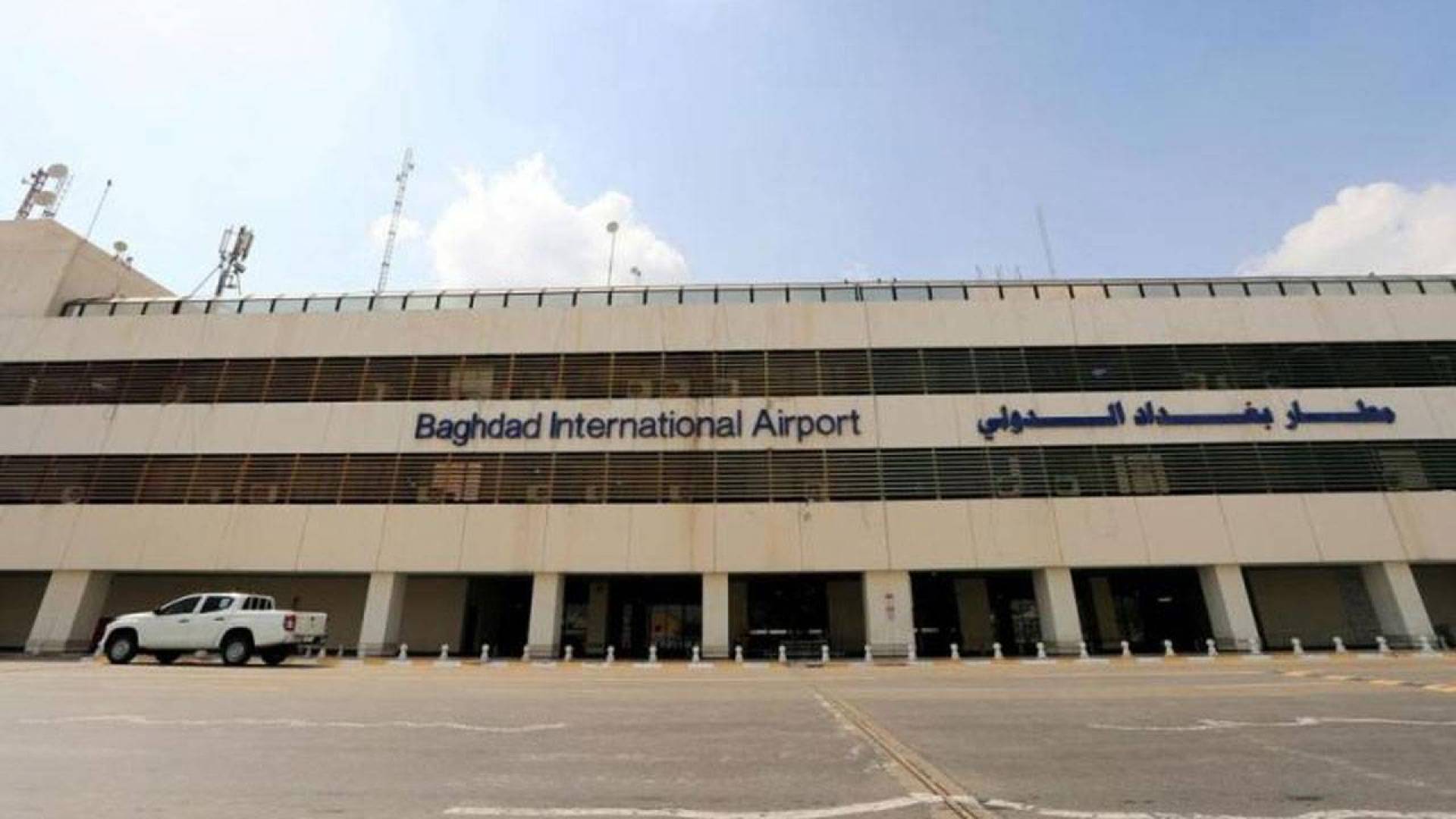 سقوط صاروخ كاتيوشا بمحيط مطار بغداد الدولي