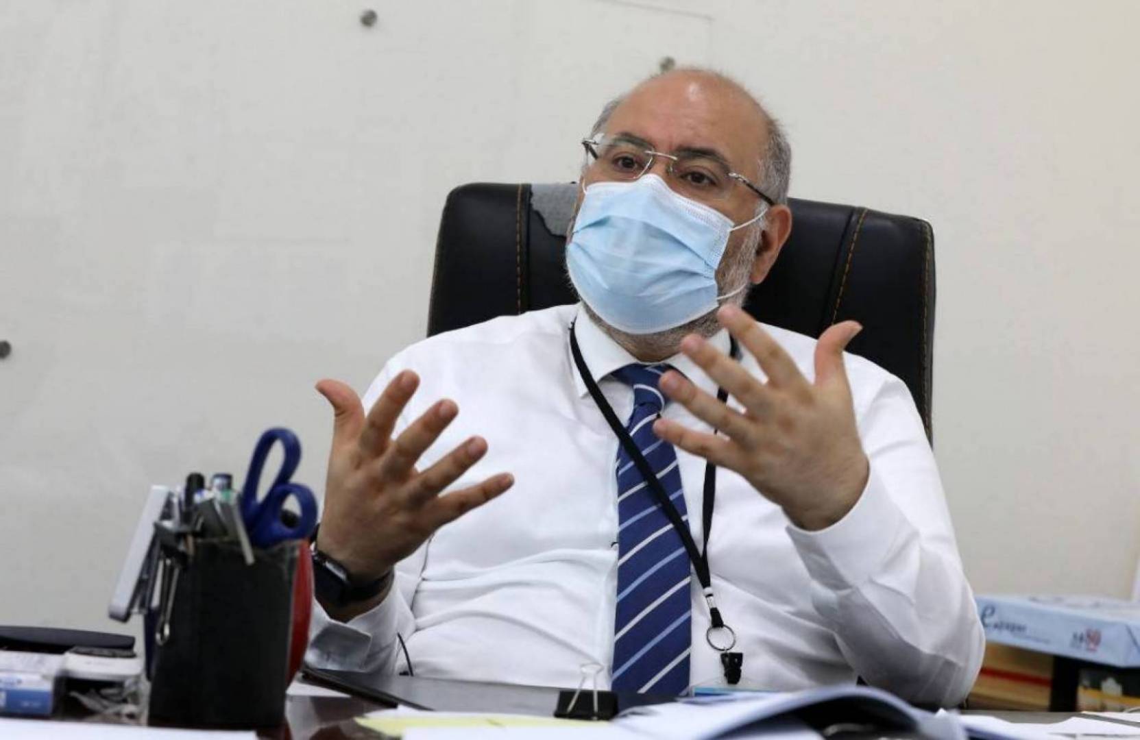 مدير مستشفى الحريري يحذر ...الأرقام مقلقة وكورونا مش مزحة