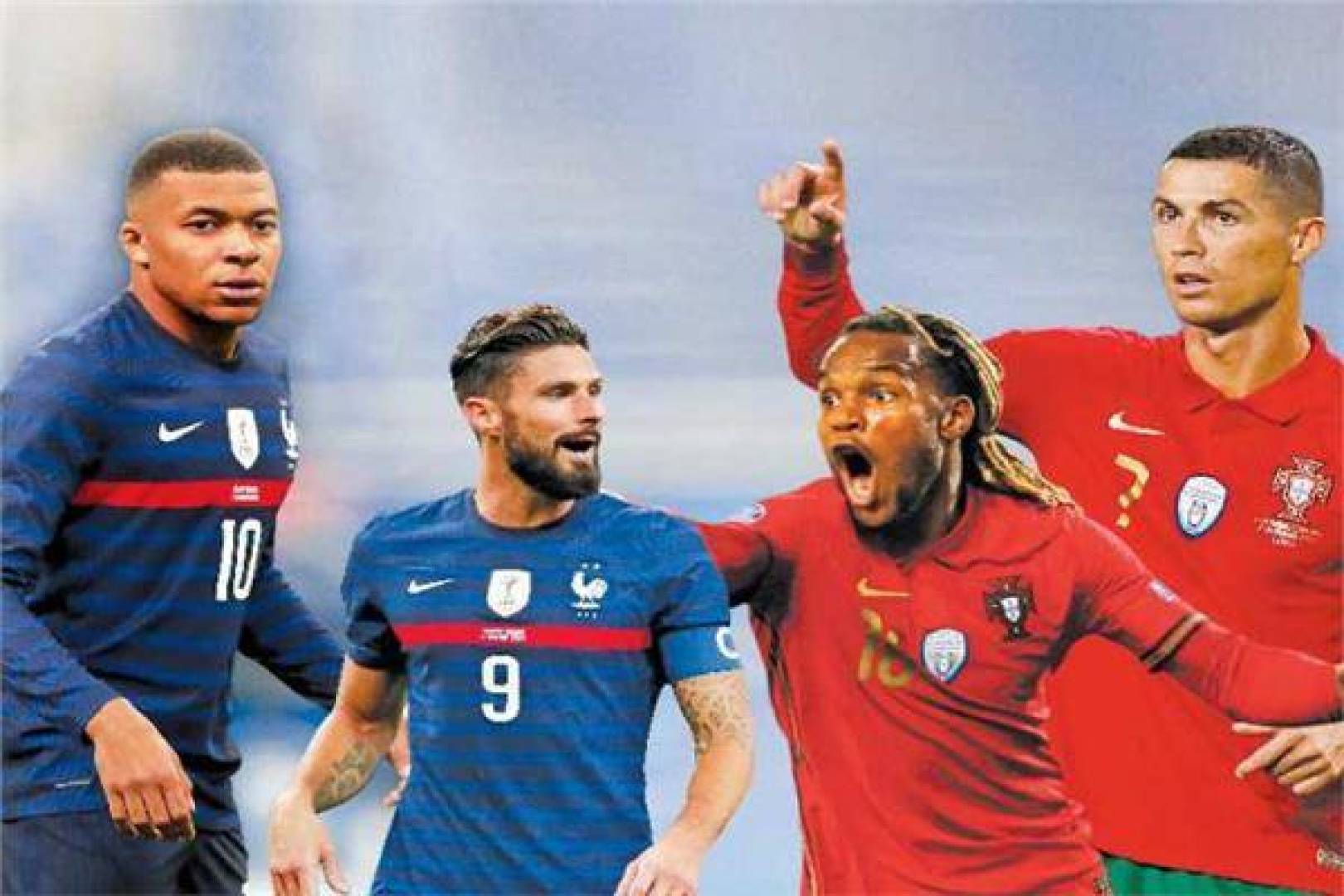 فرنسا تستضيف البرتغال في قمة نارية 