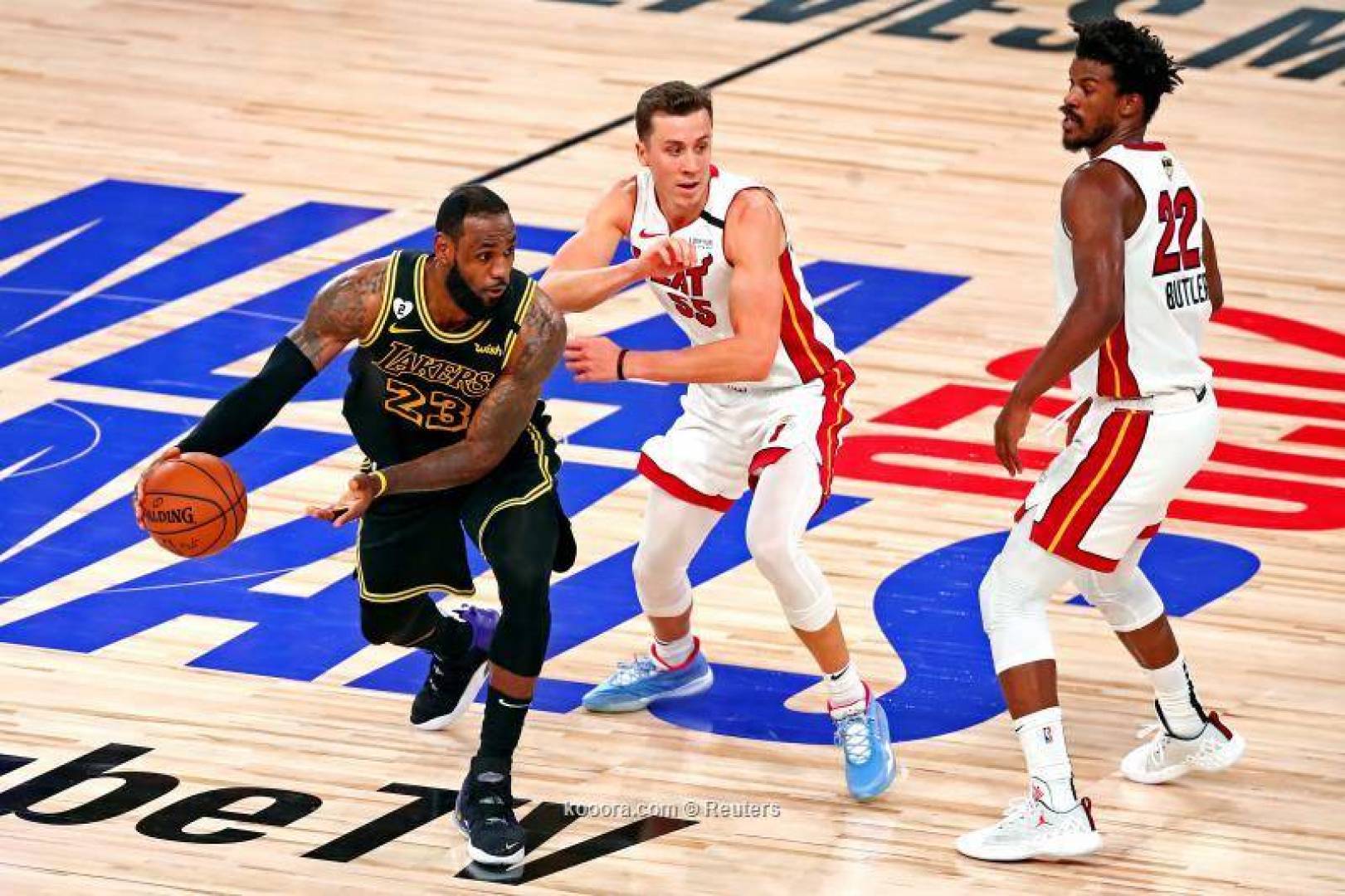 هيت يجبر الليكرز للعب مباراة سادسة فاصلة في نهائي ال NBA