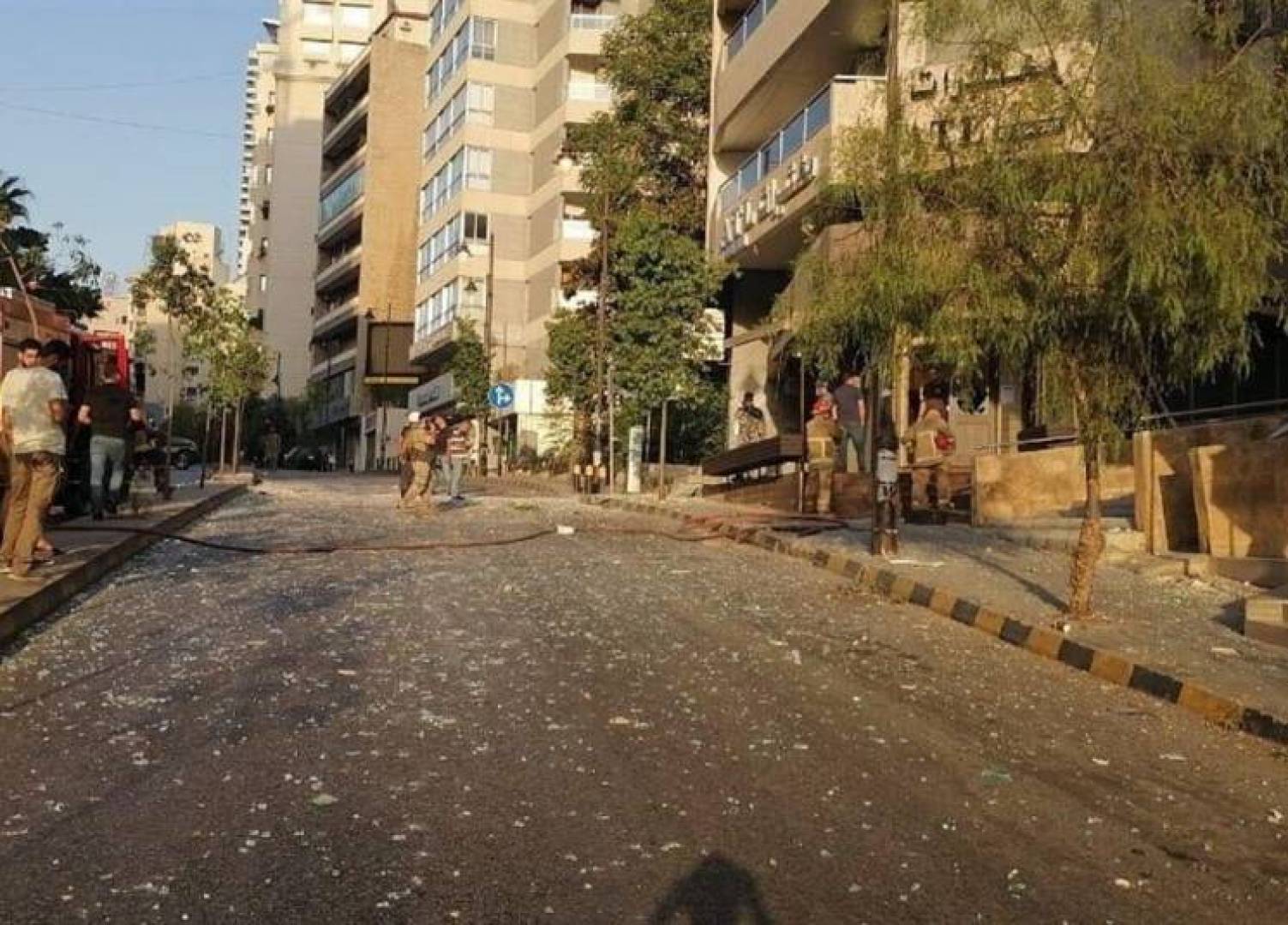 وفاة شخص واصابة آخرين في انفجار بمنطقة الأشرفية ببيروت