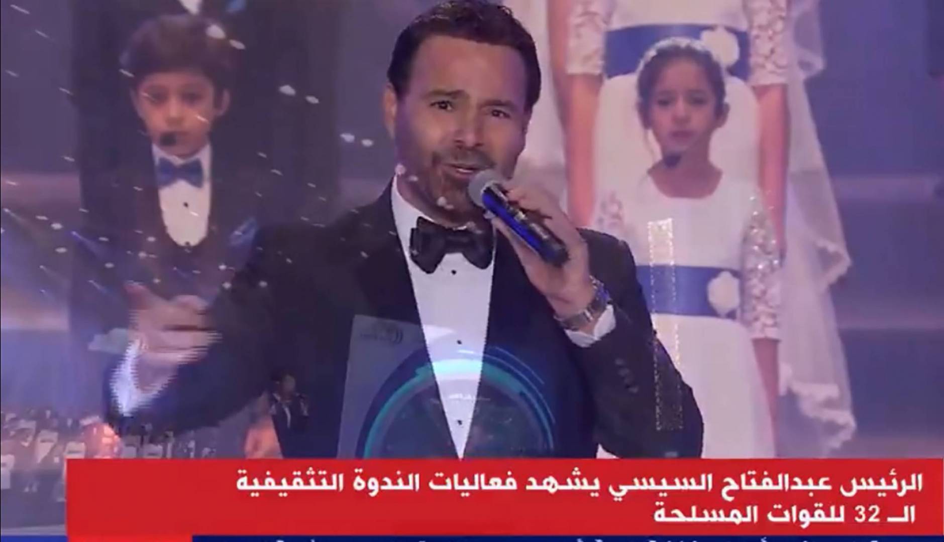 بحضور الرئيس المصري .. عاصي الحلاني يشارك المصريين أفراح نصر أكتوبر 