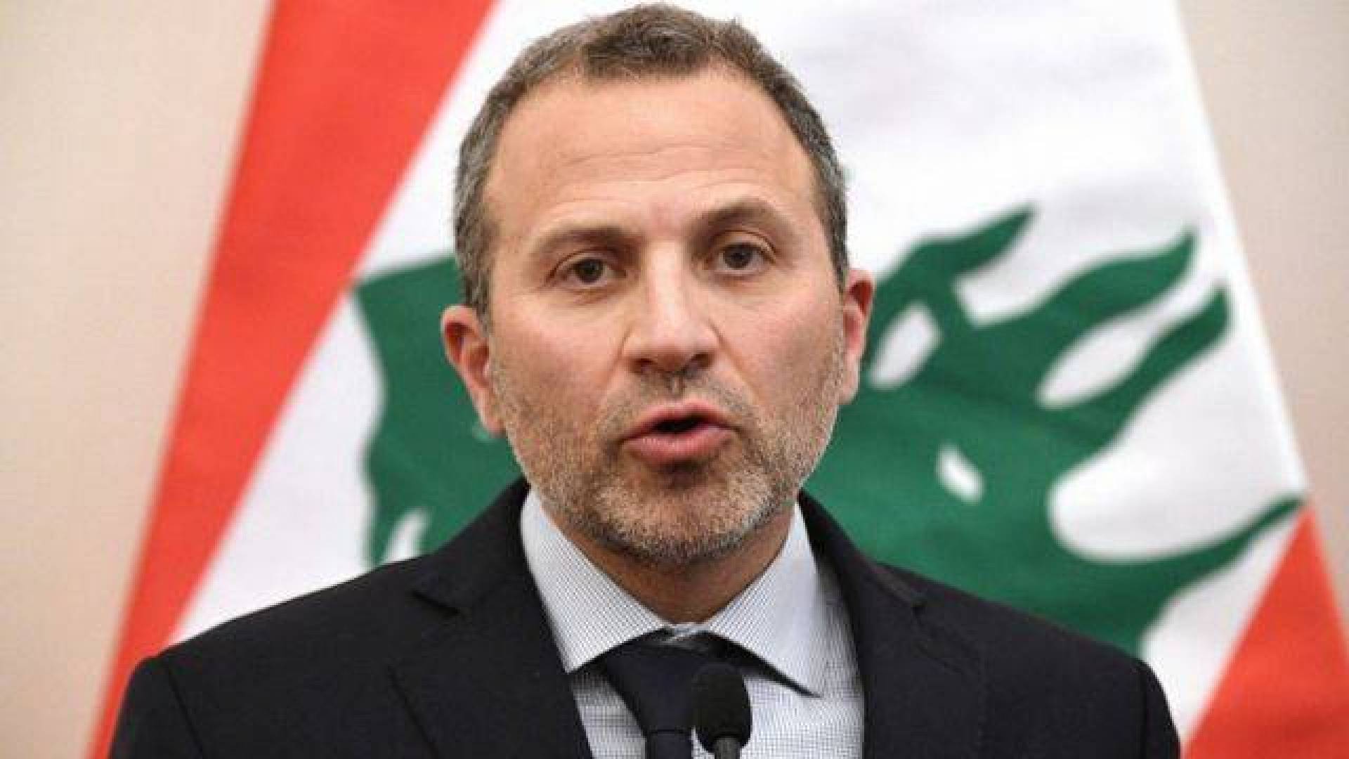 النائب جبران باسيل تعليقا على الجريمة في مدينة نيس  : لبنان مع فرنسا ضد الهمجية