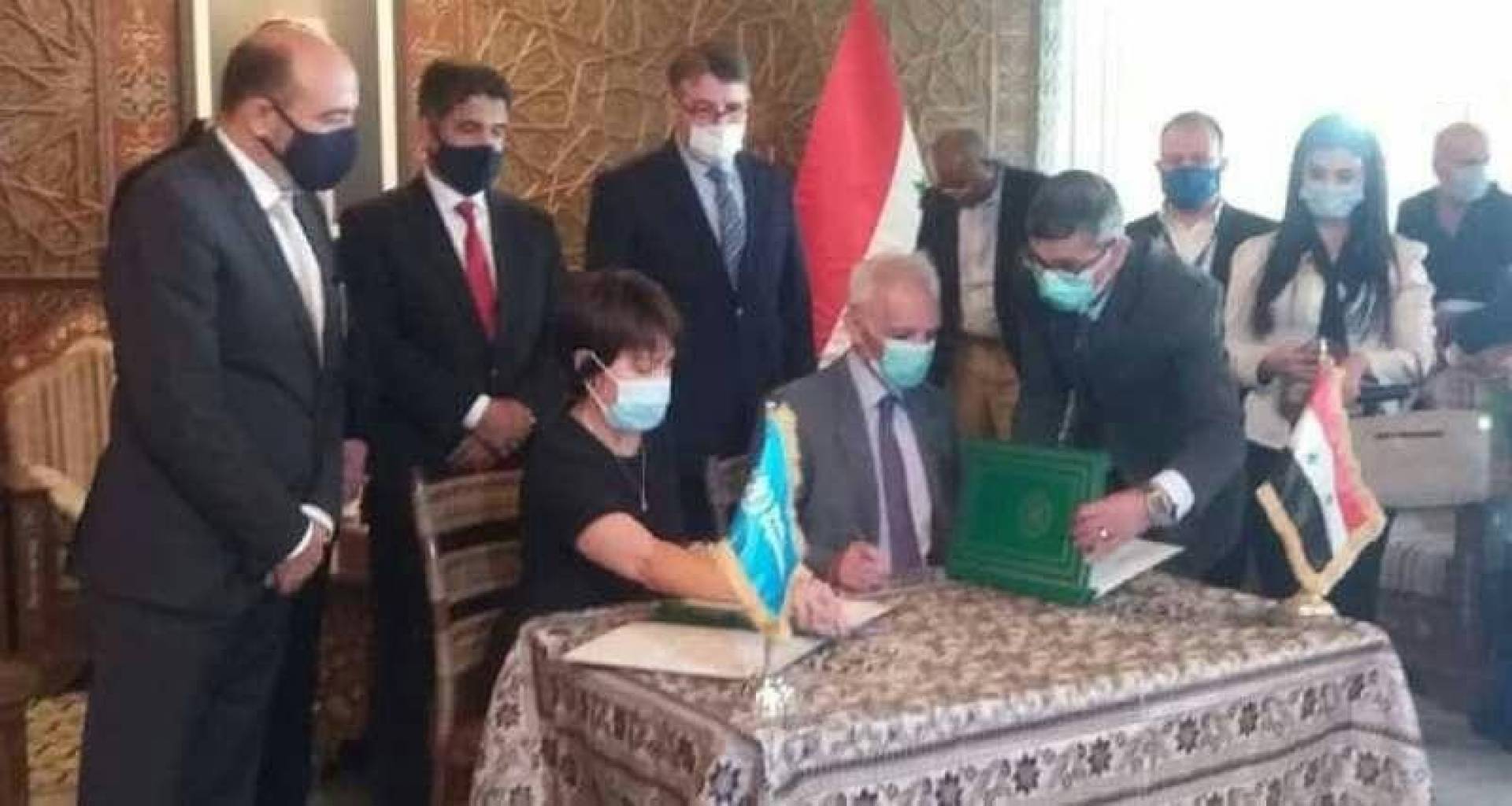 سوريا: وزارة الصحة تستلم مساعدات طبية تعادل نحو 8 أطنان من الأدوية والمعدات الخاصة بمكافحة ‏فيروس كورونا المستجد، مقدمة من منظمة الصحة العالمية.