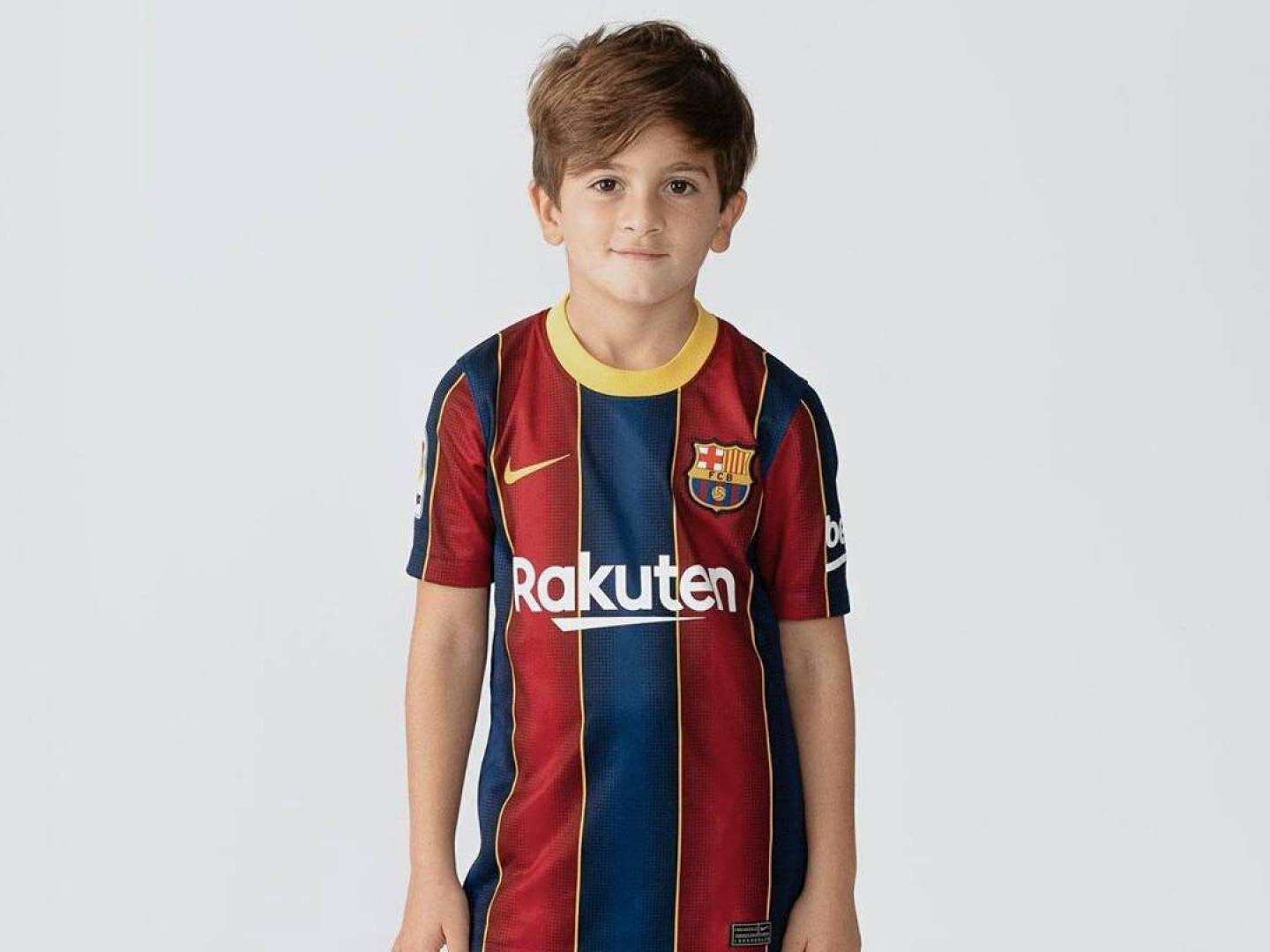 نجل ليونيل ميسي ... برشلونيا