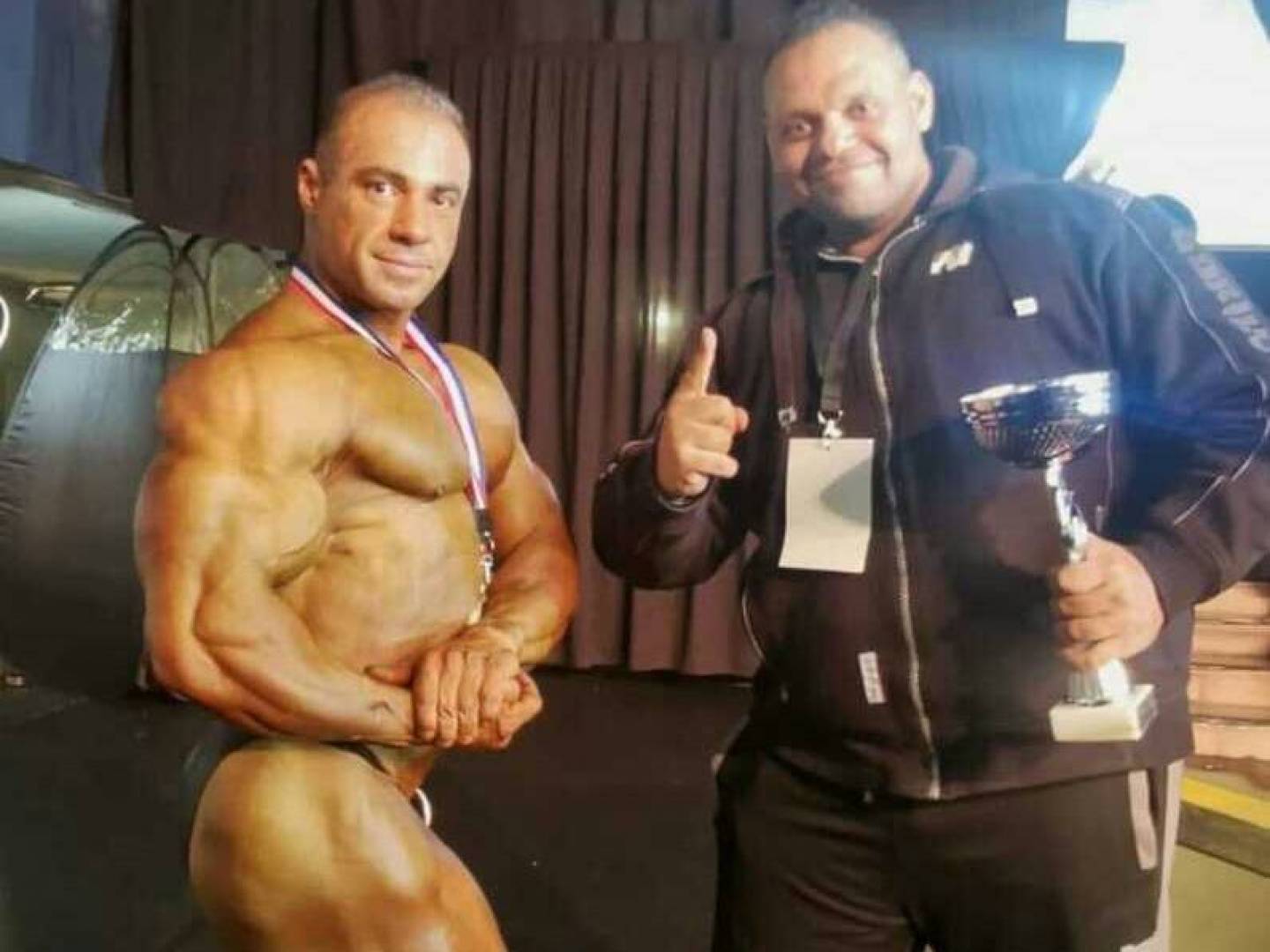 المصري شريف الشيوي بطلا للعالم بكمال الأجسام
