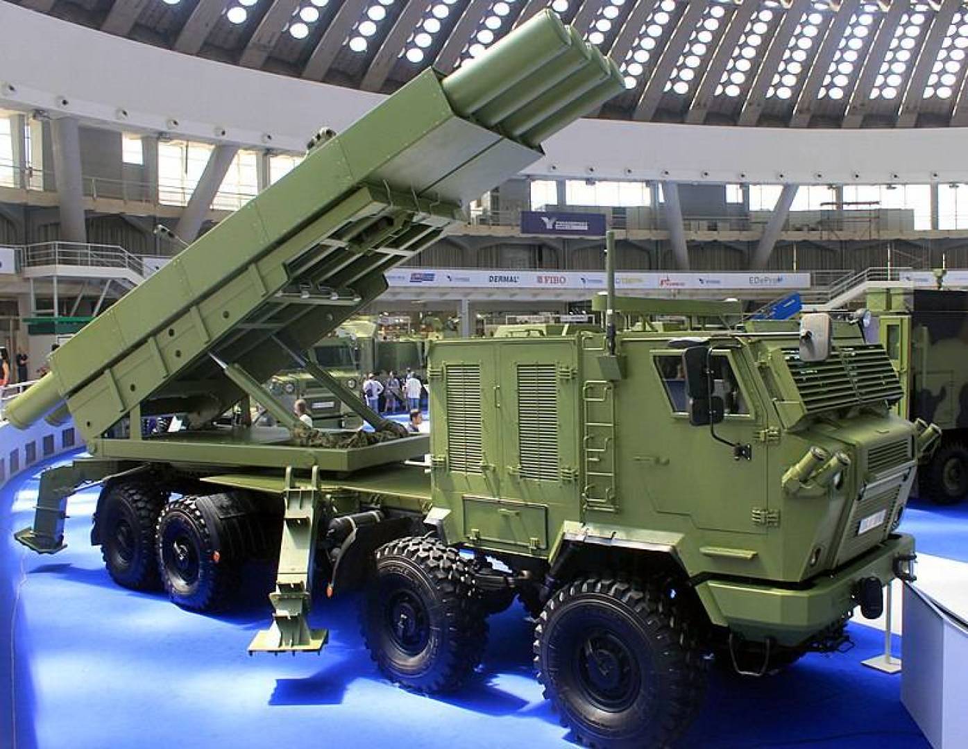 تعتمد في تصميمها على هيكل شاحنة Kamaz العسكرية الروسية.. تعرف على قاذفة الصواريخ الصربية Sumadija