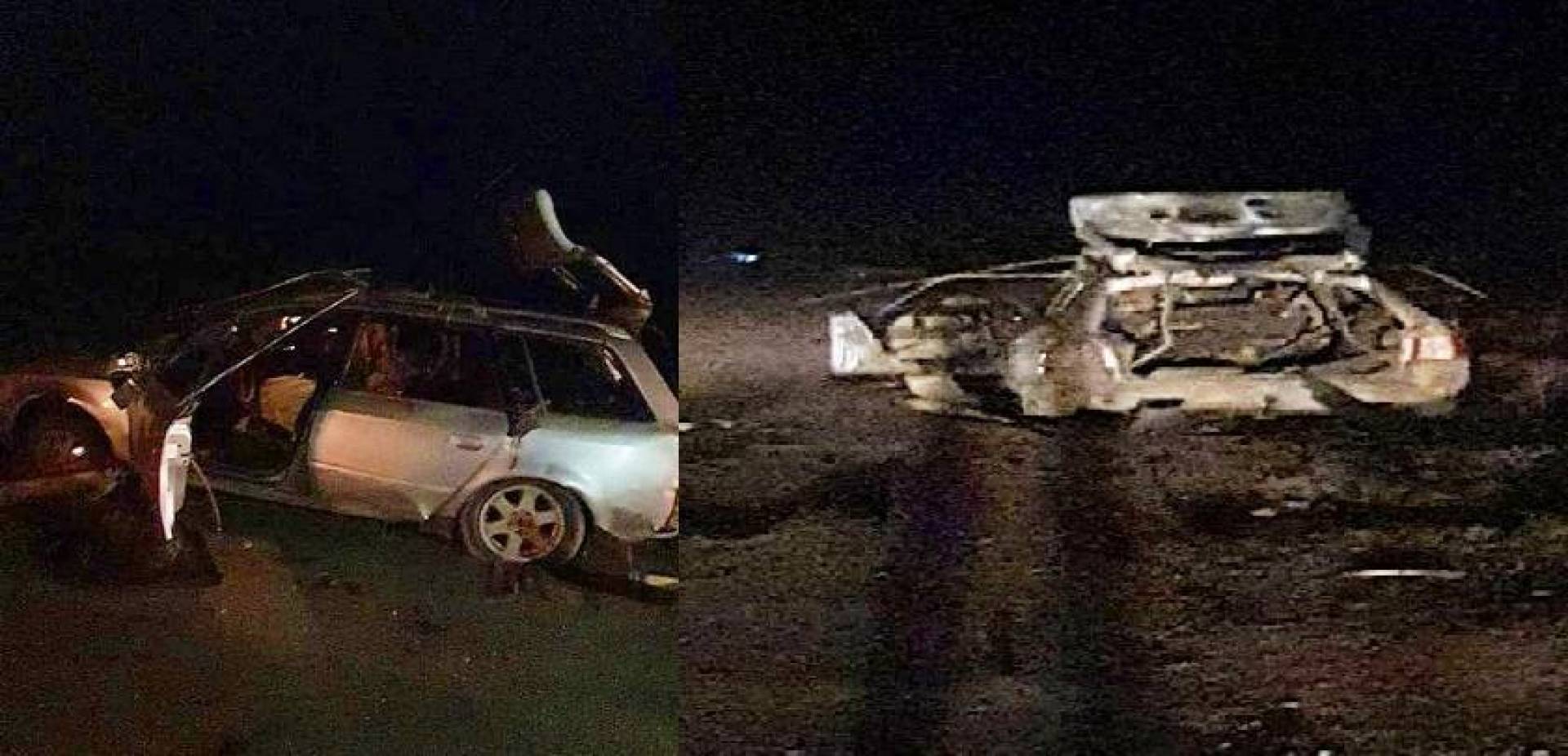 ‏سوريا ريف حلب الشمالي انفجار عبوة ناسفة بسيارة تابعة للمجموعات المسلحة قرب مدينة ‎جرابلس الخاضعة لسيطرة المسلحين التابعة لتركيا.