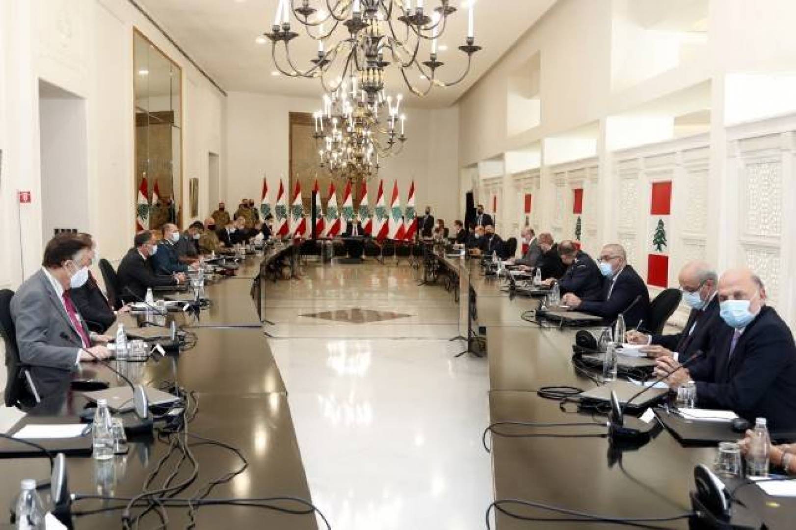 تفاصيل اجتماع ​المجلس الأعلى للدفاع اللبناني بين رئيسي الجمهورية والحكومة