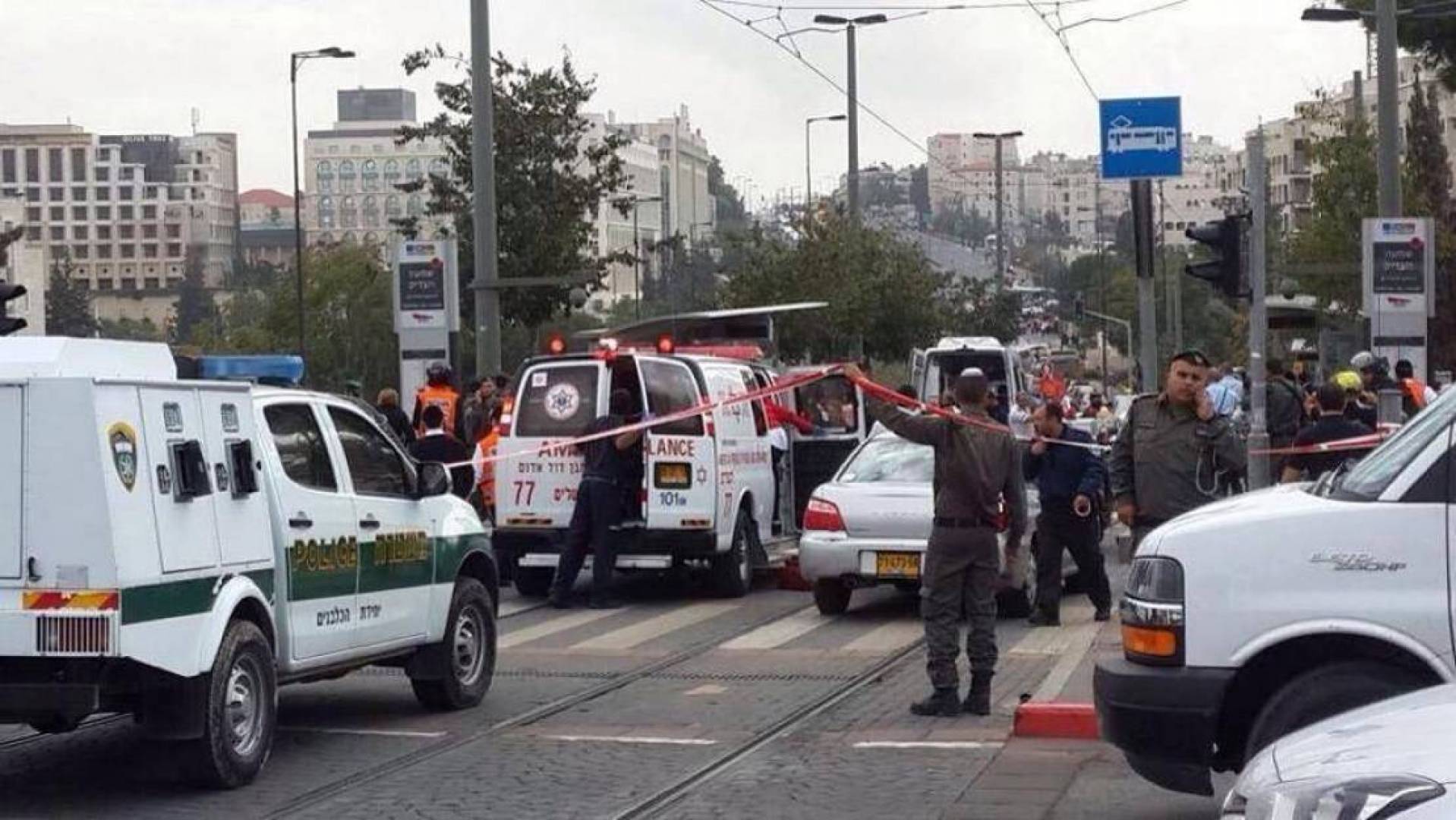 استشهاد فلسطيني وإصابة جندي إسرائيلي في عملية دهس