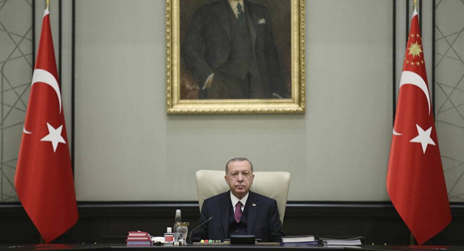 أردوغان: لايمكننا الوقوف مكتوفي الأيدي أمام التطورات في البحر المتوسط