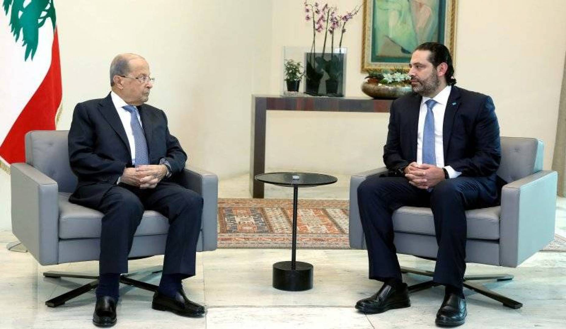  سعد الحريري عن لقاء بعبدا الأجواء إيجابية