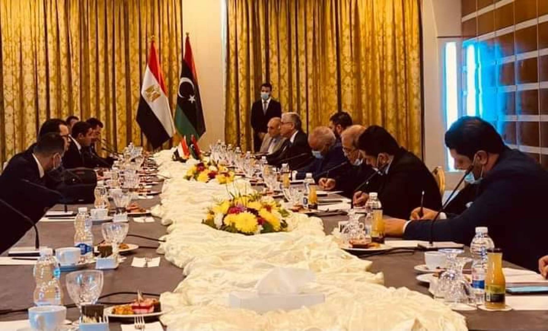 الداخلية الليبية: الوفد المصري يؤكد دعم اتفاق وقف إطلاق النار و مخرجات لجنة 5+5