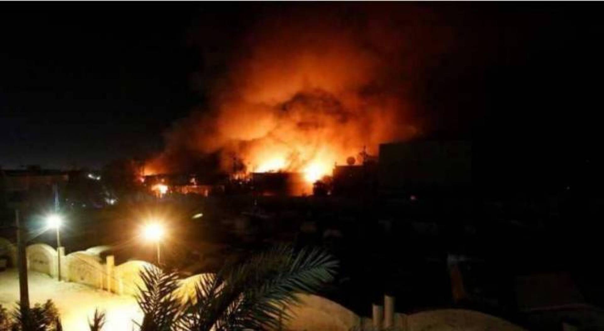 سقوط صواريخ على المنطقة الخضراء ومقتدى الصدر يدين ويندد