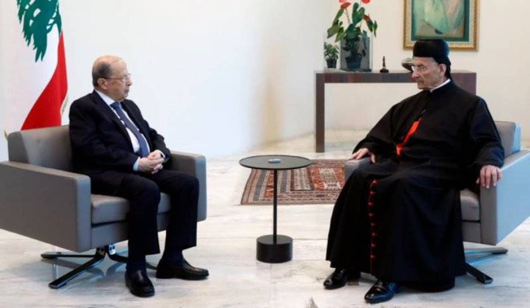 ميشال عون: أتمنى أن يكون اللقاء مع البطريرك الراعي مثمرا