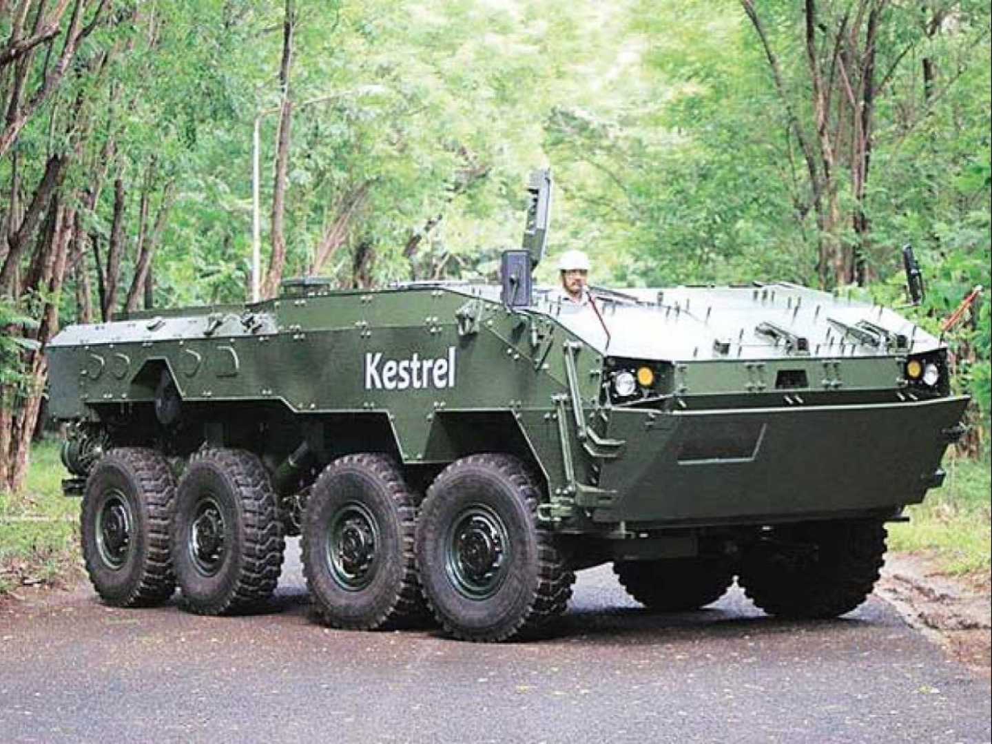 تعرف على ناقلة الأفراد المدرعة الهندية TATA Kestrel