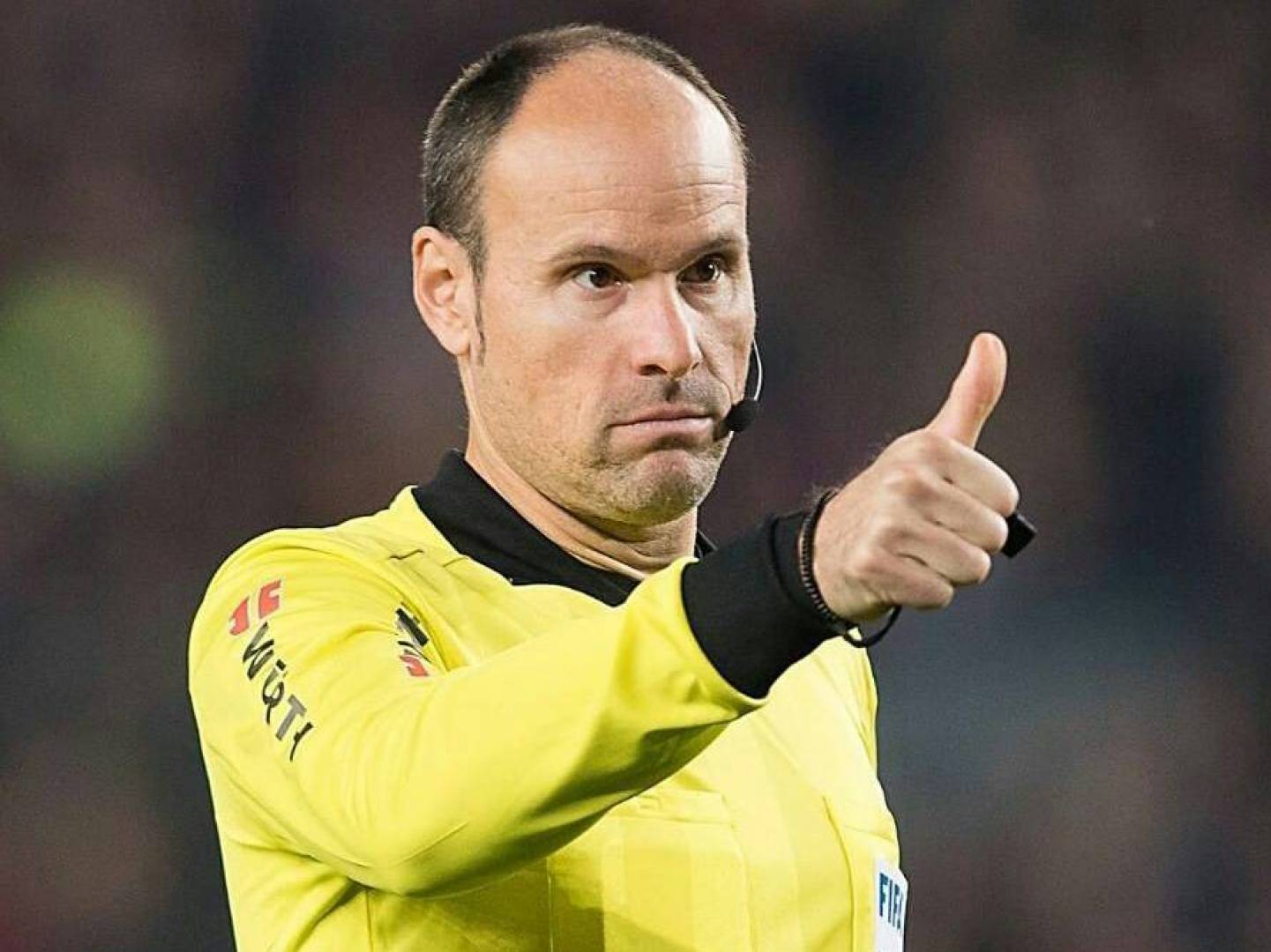 الحكم ماتيو لاهوز مصابا بفيروس كورونا المستجد 