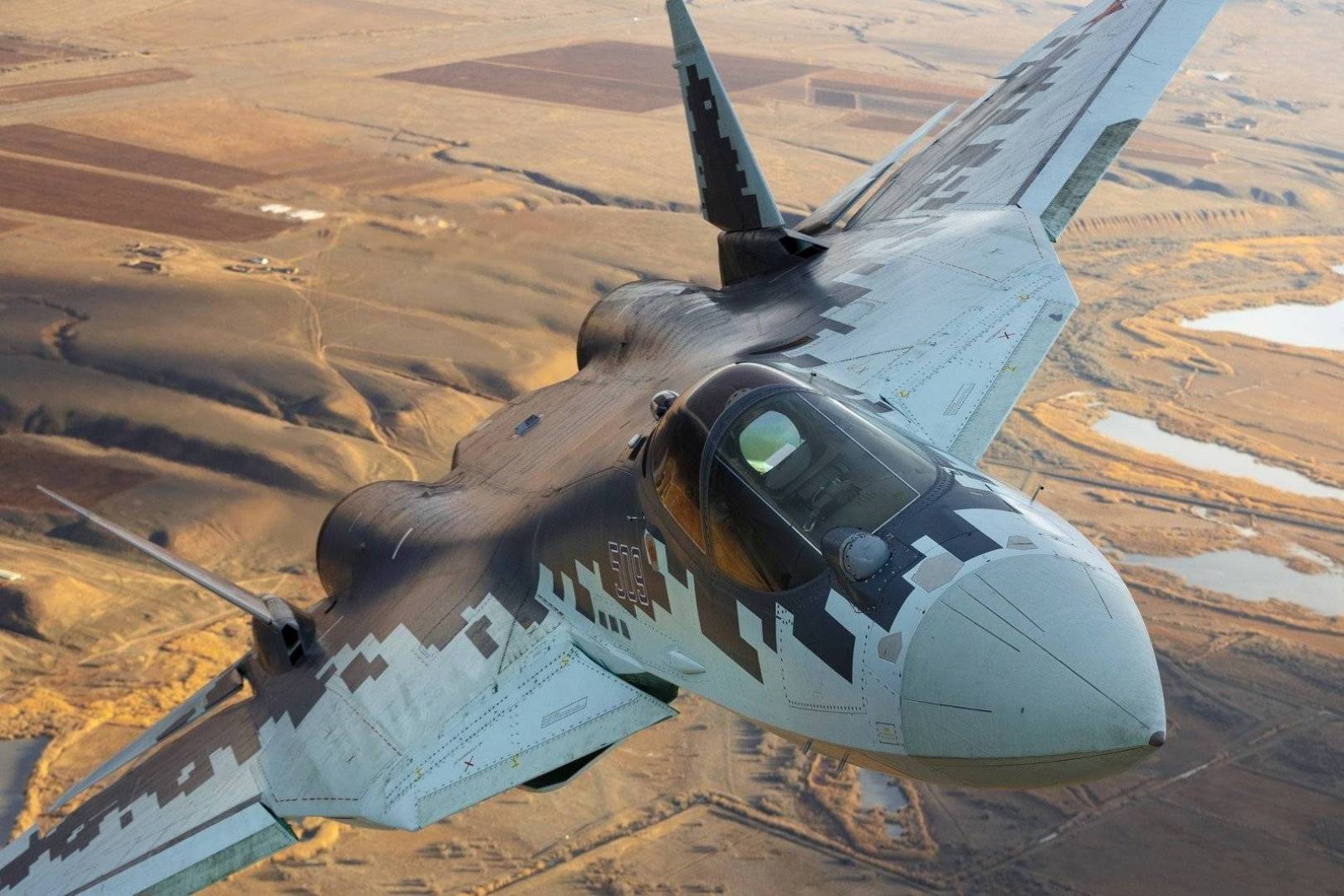 المقاتلة الروسية Su-57 يمكنها التغلب على المقاتلة الأمريكية F-35