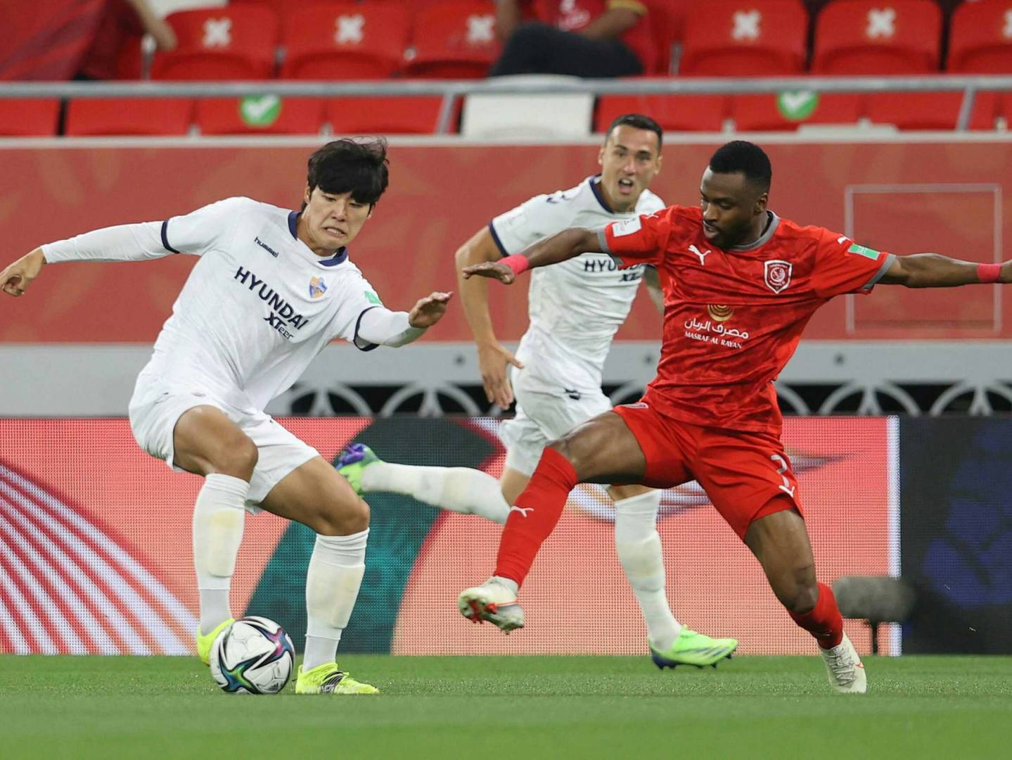 الدحيل القطري يكتسح أولسان هيونداي الكوري في كأس العالم للأندية  .. فيديو 
