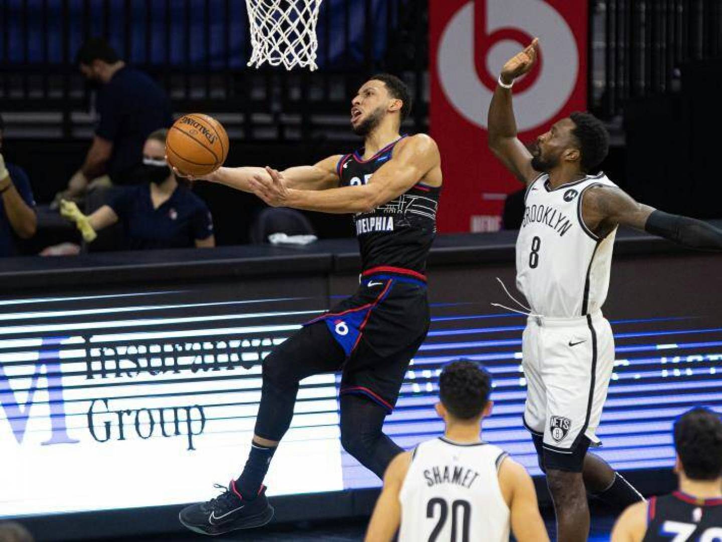 بالصور فيلادلفيا سيكسرز يحقق فوز ثمين على بروكلين نتس في الدوري الأمريكي للمحترفين بكرة السلة 