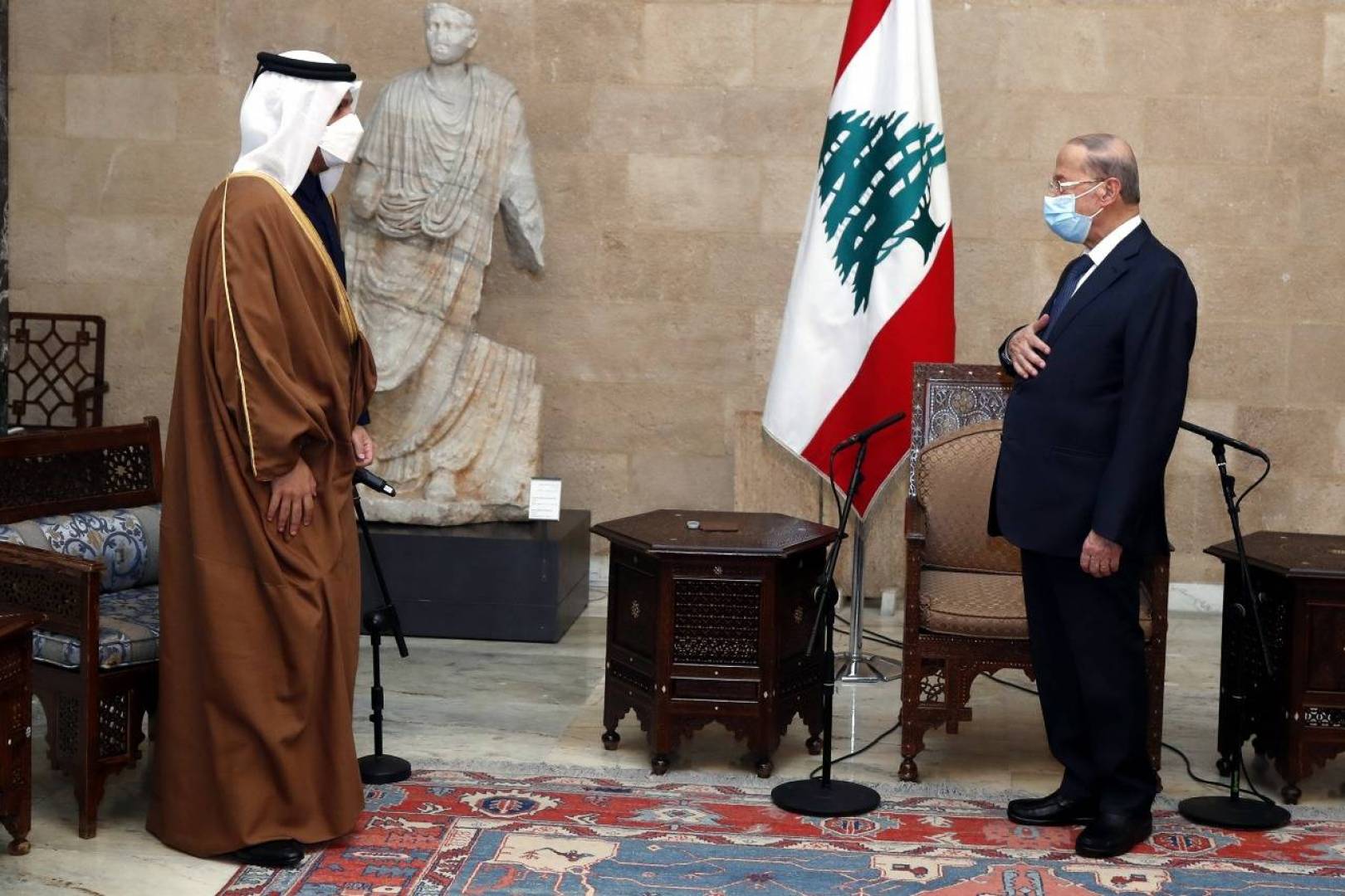  وزير الخارجية القطري: تشكيل الحكومة في لبنان شأن داخلي