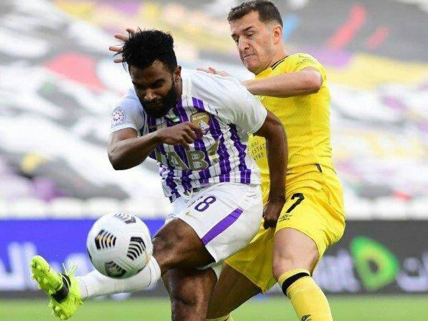 بالفيديو الوصل يتعادل مع العين في دوري الخليج العربي الإماراتي 