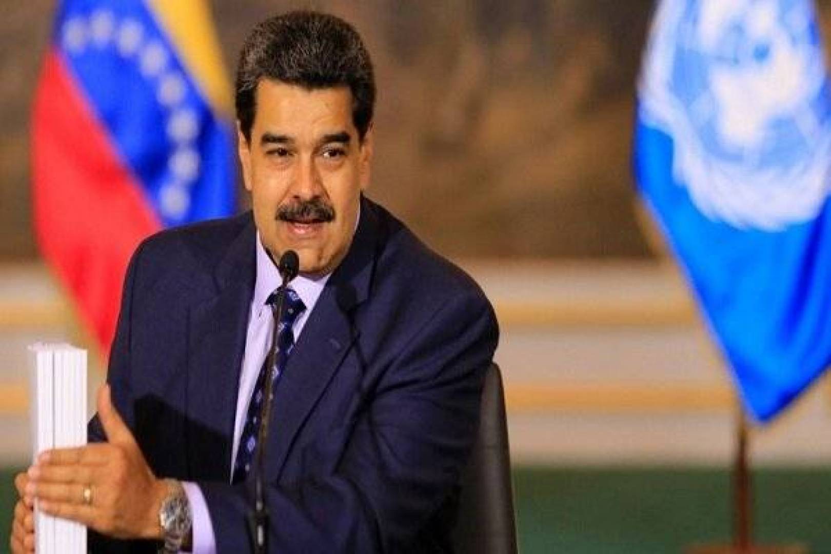 الرئيس الفنزويلي نيكولاس مادورو