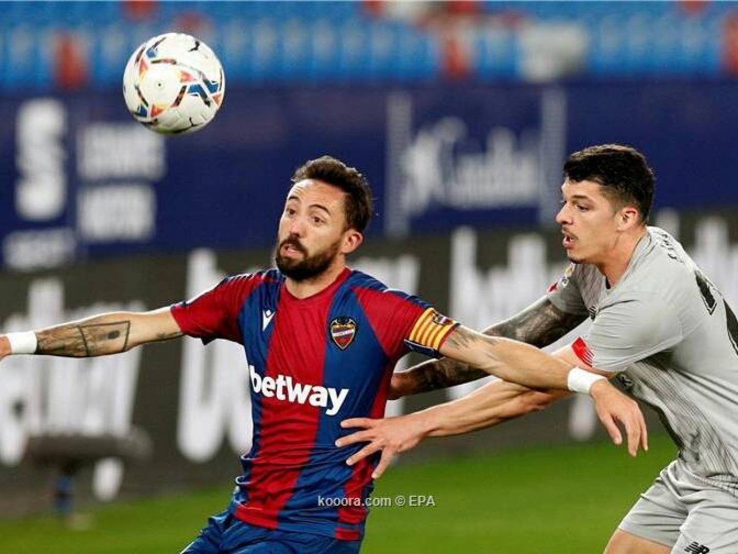 التعادل يحسم مباراة أتلتيك بيلباو و ليفانتي في الدوري الإسباني الممتاز  .. فيديو 