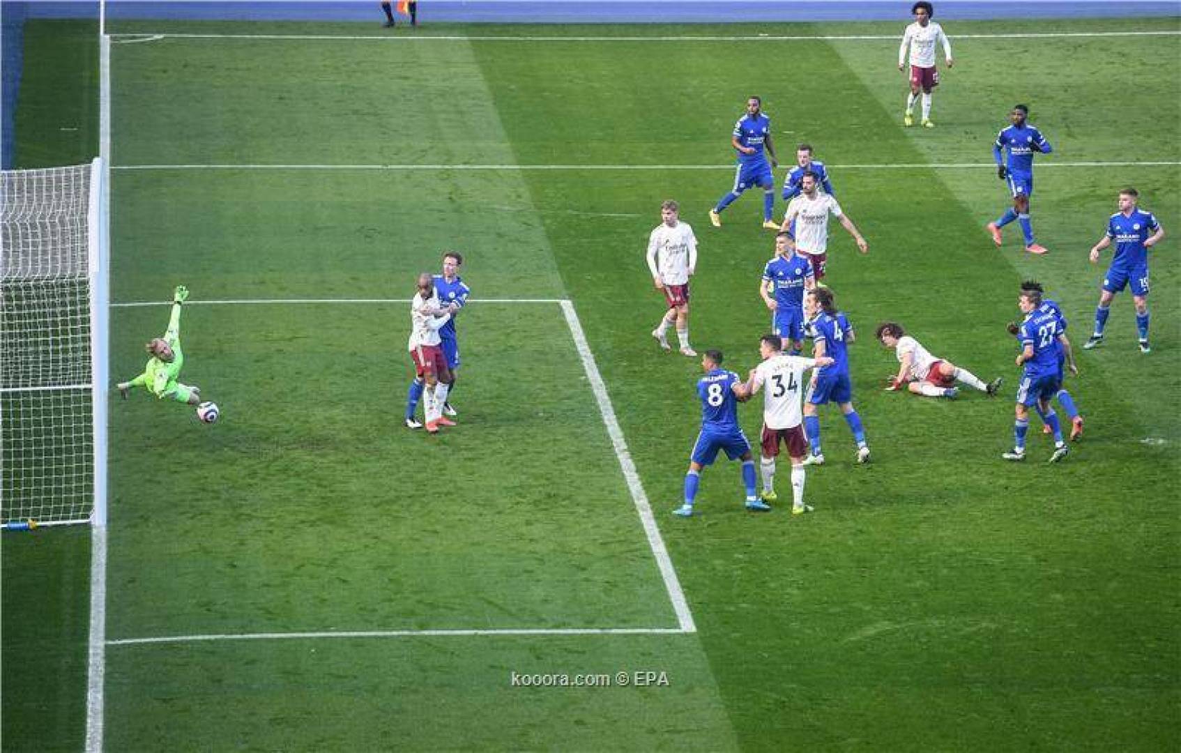 الأرسنال يحقق فوز ثمين على مضيفه ليستر سيتي في الدوري الإنجليزي الممتاز .. فيديو 