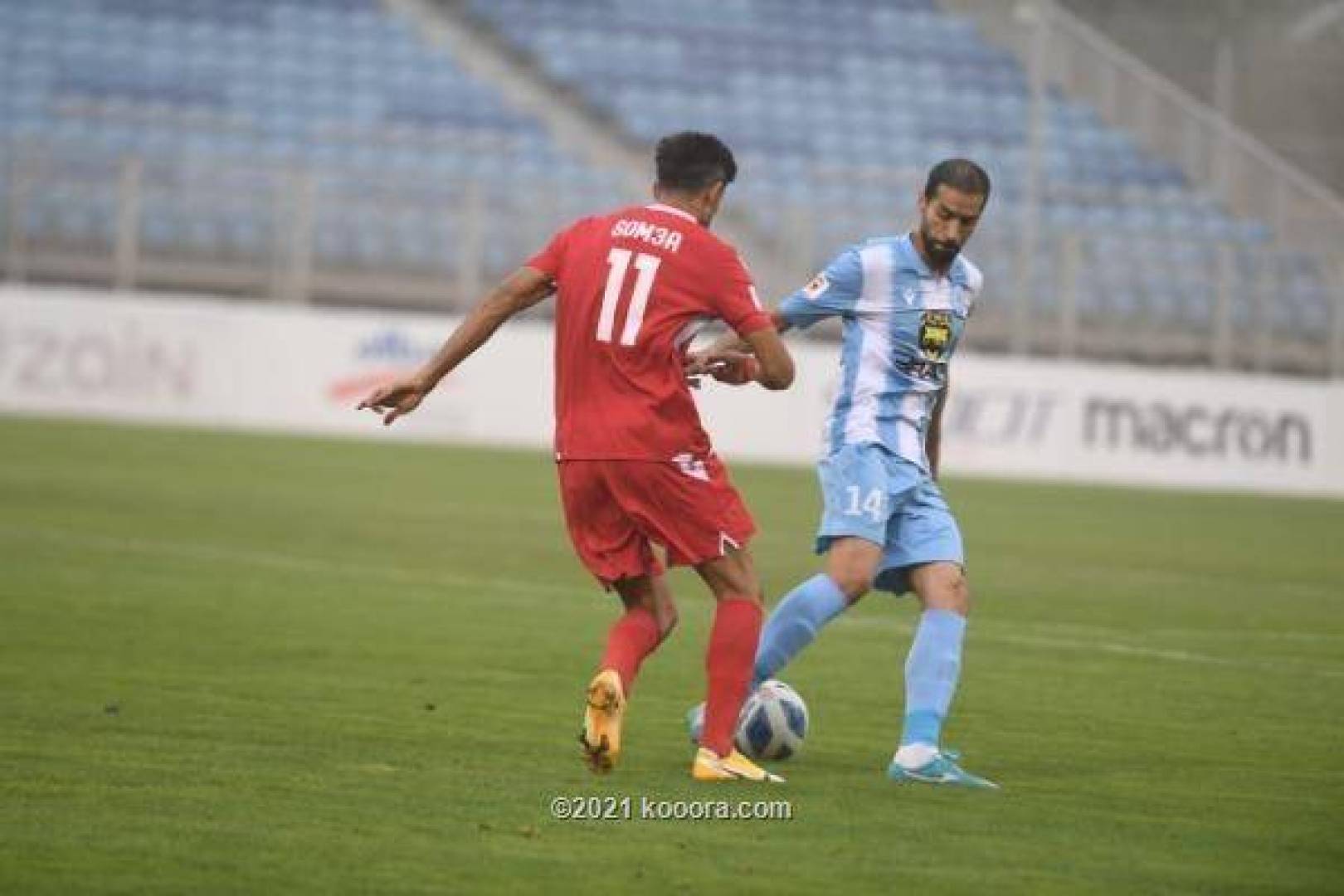 المحرق يلحق الهزيمة الأولى بالرفاع في الدوري البحريني الممتاز .. فيديو 