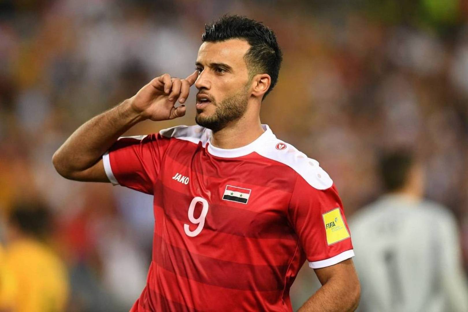الإصابة تحرم المنتخب السوري من العكيد عمر السومة