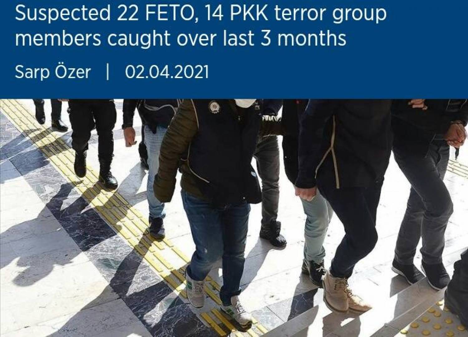 الأمن التركي يعتقل 36 شخصا بتهمة الإرهاب