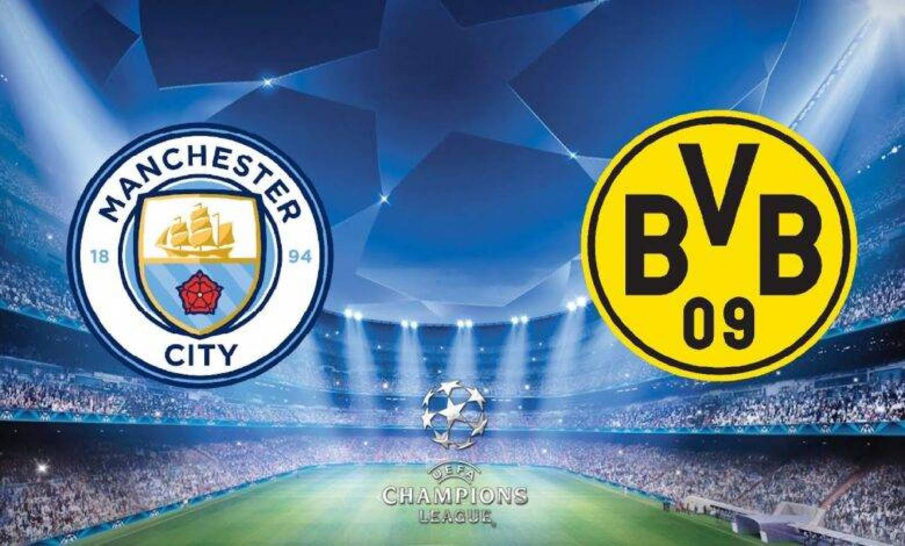 توقيت القمة الكروية الأوروبية بين مانشستر سيتي وبوروسيا دورتموند في دوري أبطال أوروبا والقنوات الناقلة