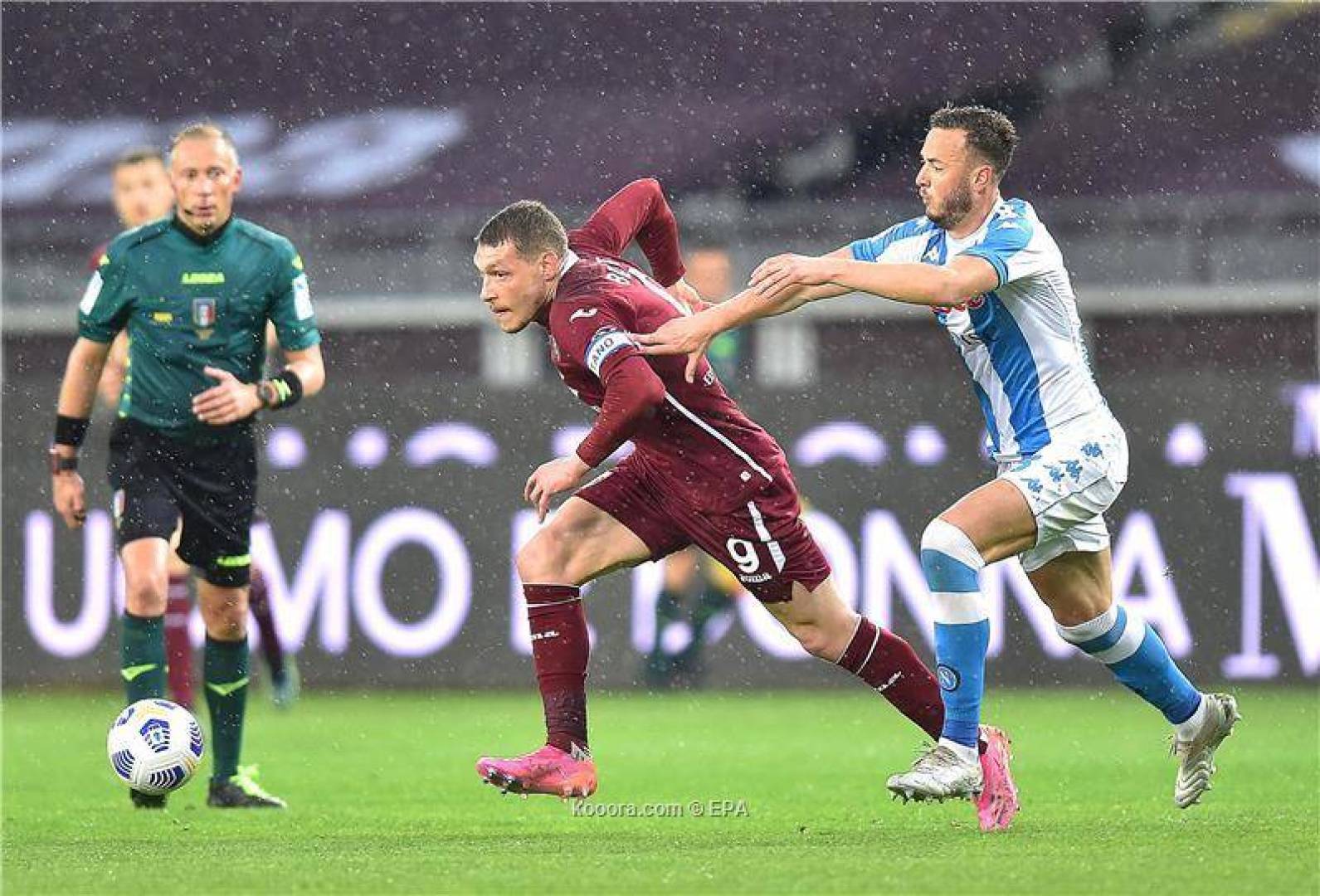 نابولي يحقق فوز ثمين وصعب على تورينو في الدوري الإيطالي..فيديو 