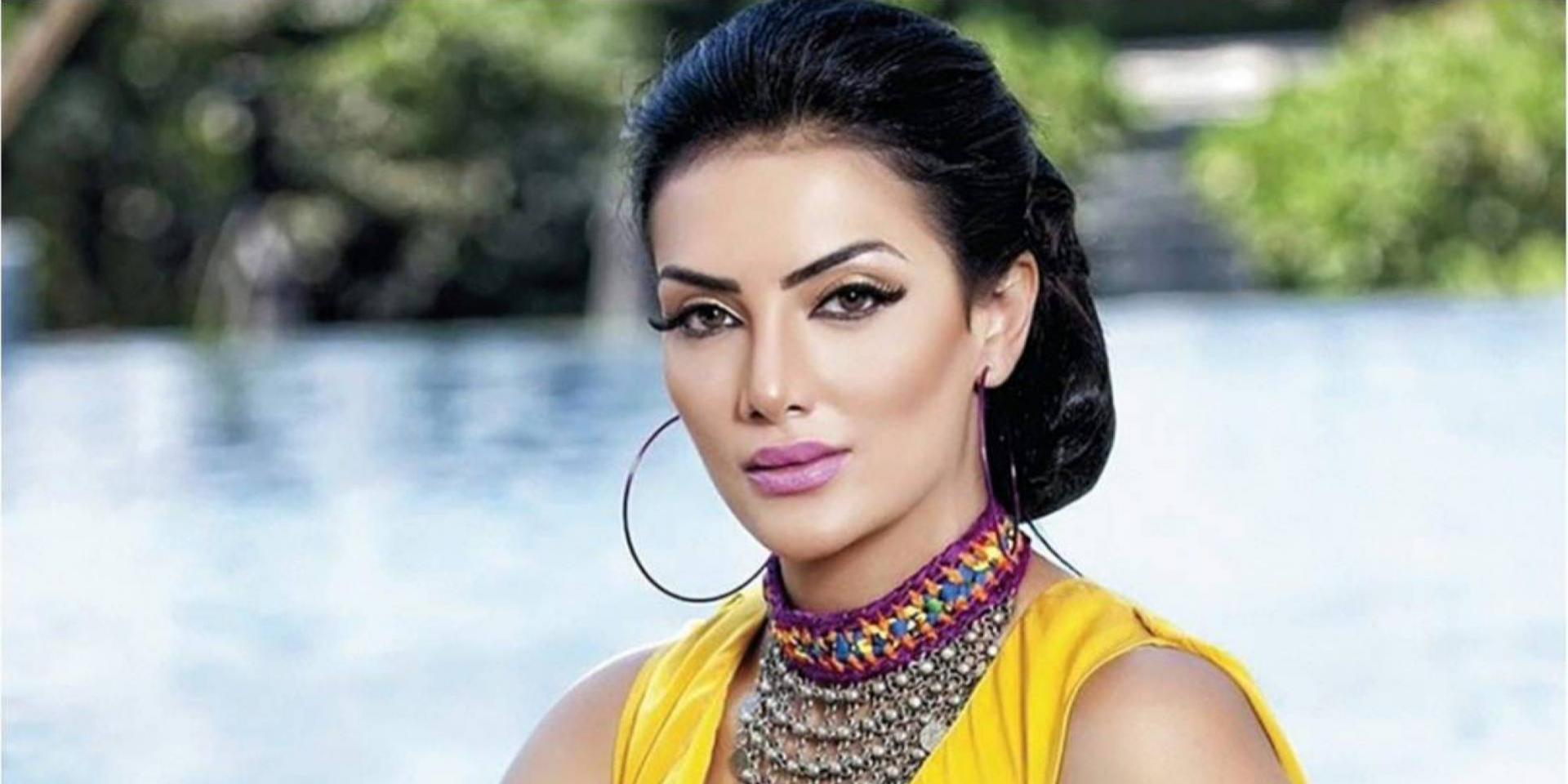 حورية فرغلي في ظهورها الأول بعد خضوعها لعمليات جراحية في الأنف