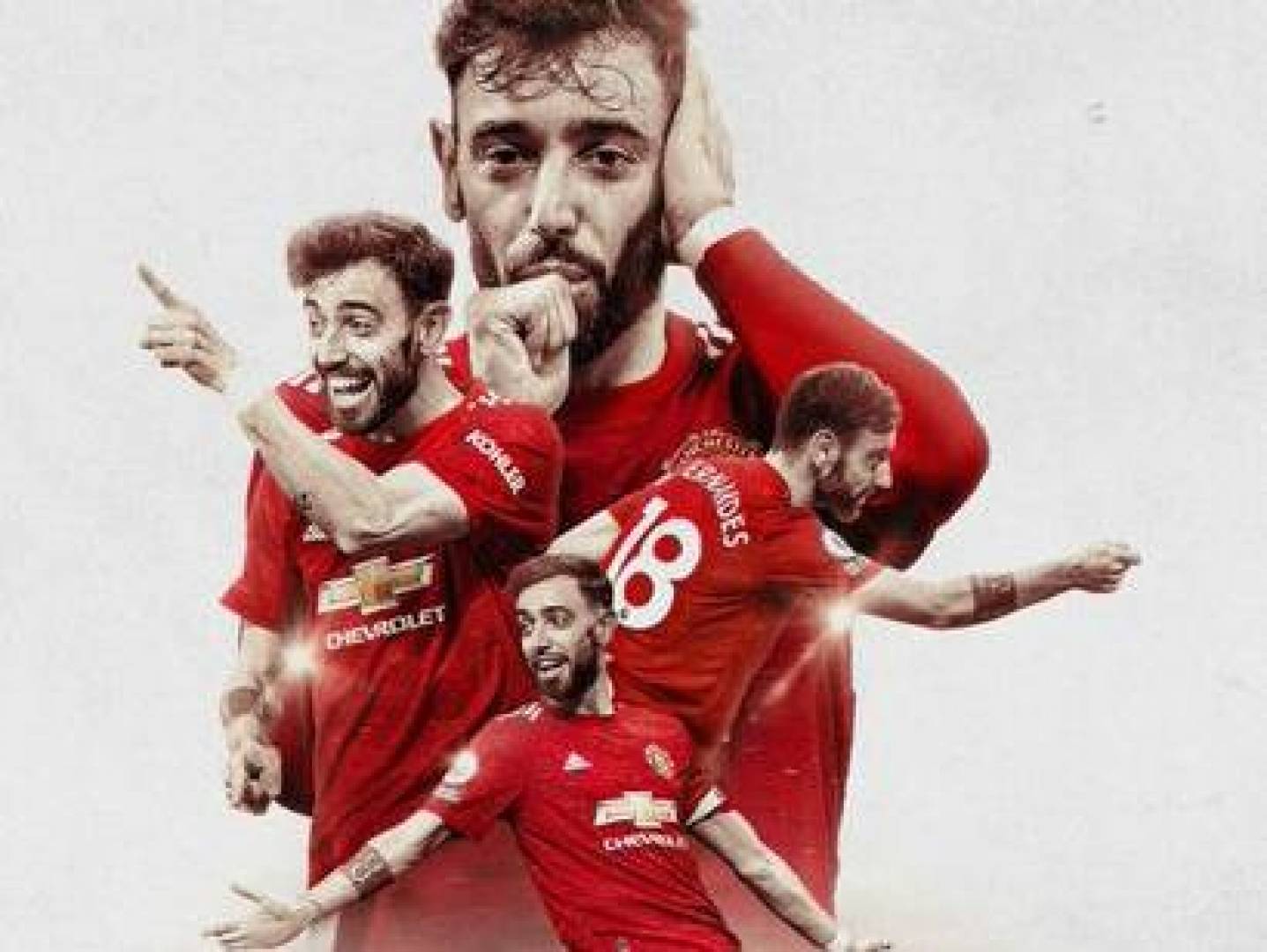 تتويج المهاجم برونو فرنانديز بجائزة أفضل لاعب في مانشستر يونايتد هذا الموسم 