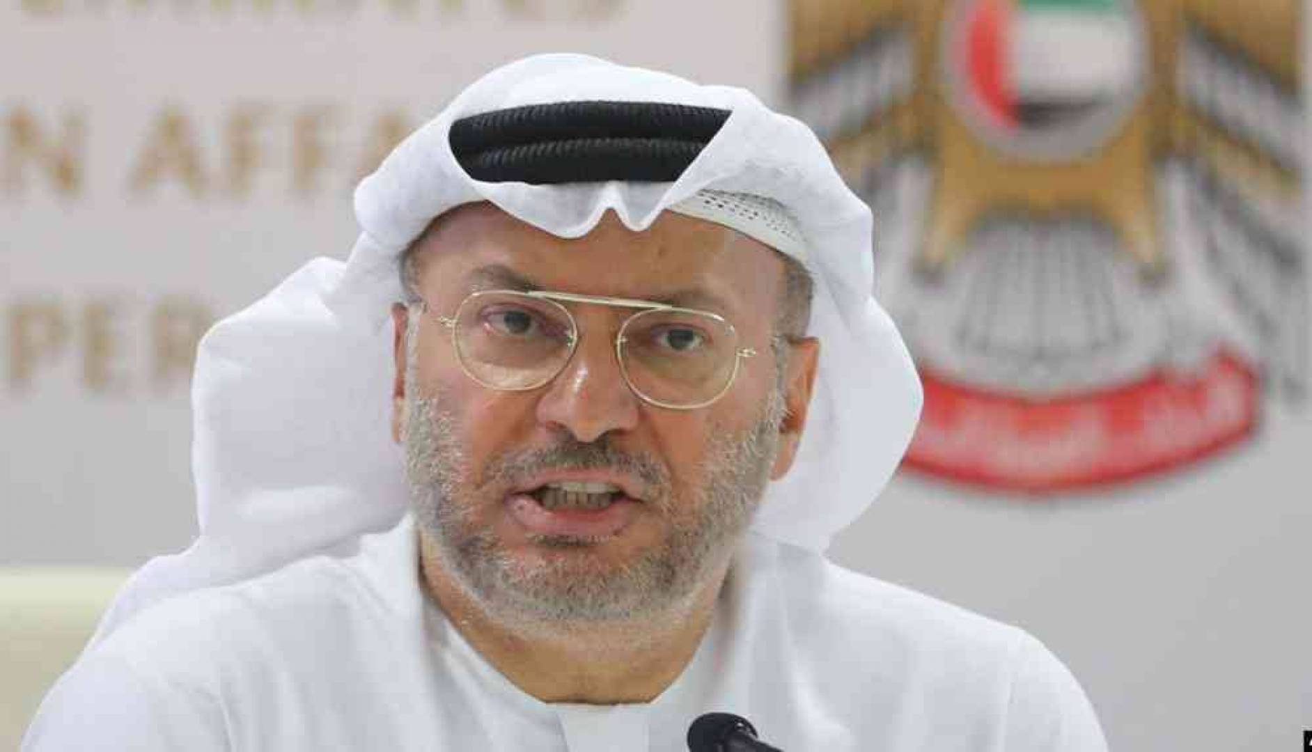 أنور بن محمد قرقاش المستشار الدبلوماسي لرئيس الامارات العربية المتحدة