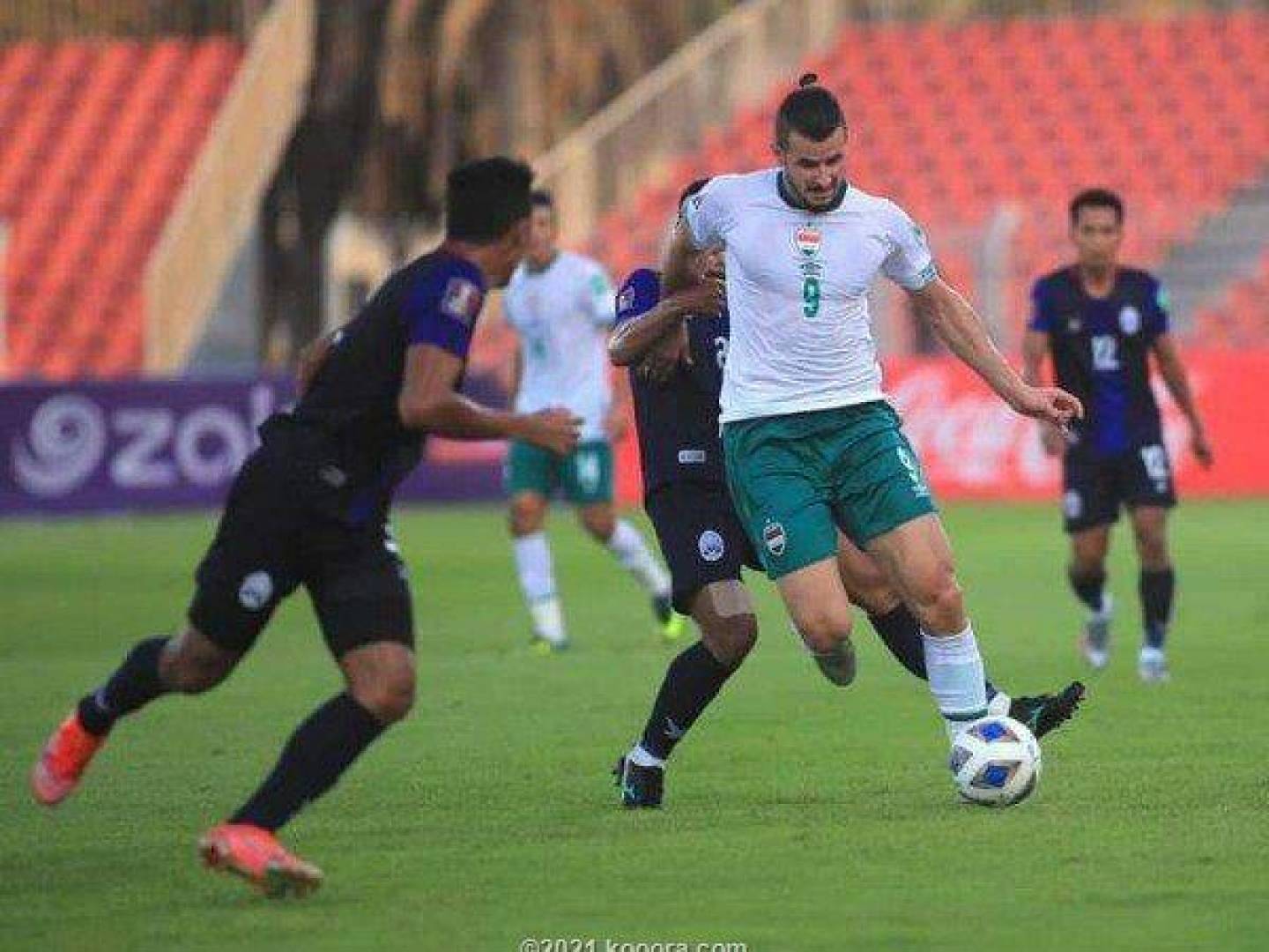 المنتخب العراقي يقسو على كمبوديا في التصفيات المؤهلة لنهائيات كأس العالم وكأس آسيا .. فيديو 