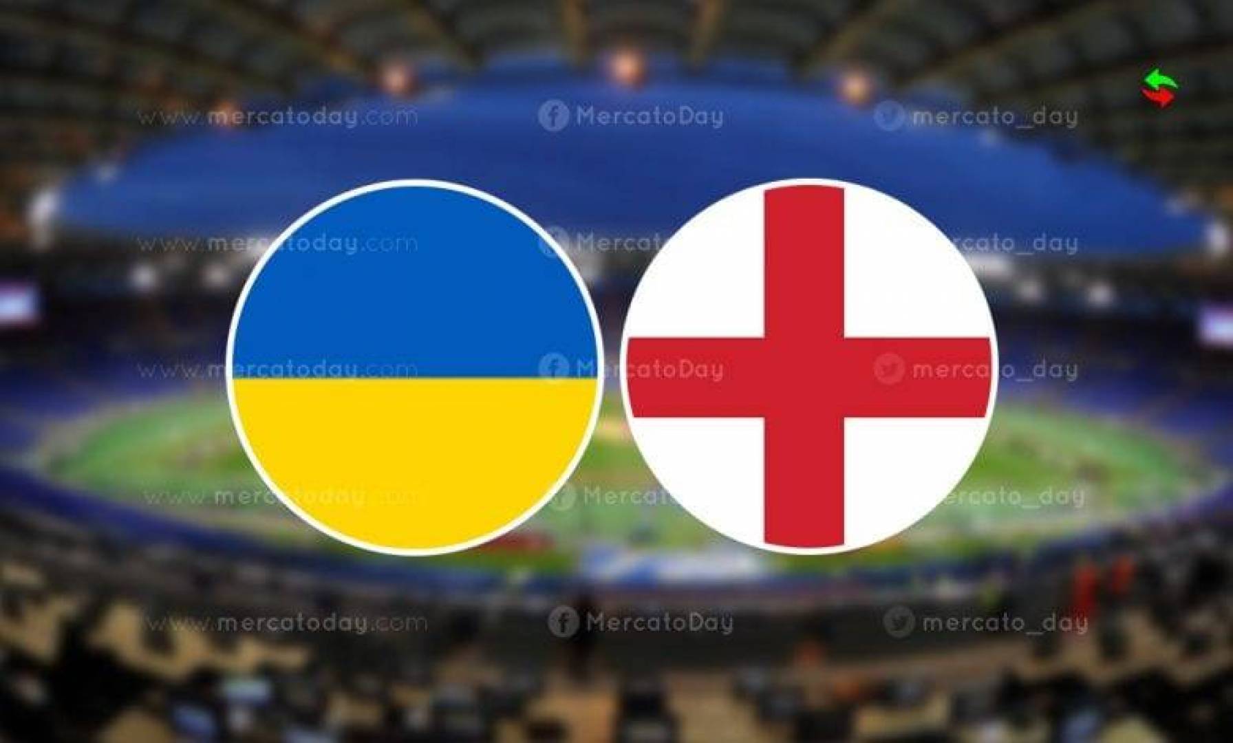 توقيت مباراة إنجلترا وأوكرانيا في ربع نهائي كأس الأمم الأوروبية والقنوات الناقلة للمباراة اليوم