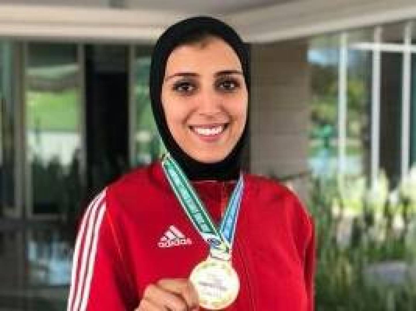 جيانا فاروق أول لاعبة مصرية وعربية وإفريقية تحصل على ميدالية في منافسات الكاراتيه بدورة الألعاب الأولمبية.