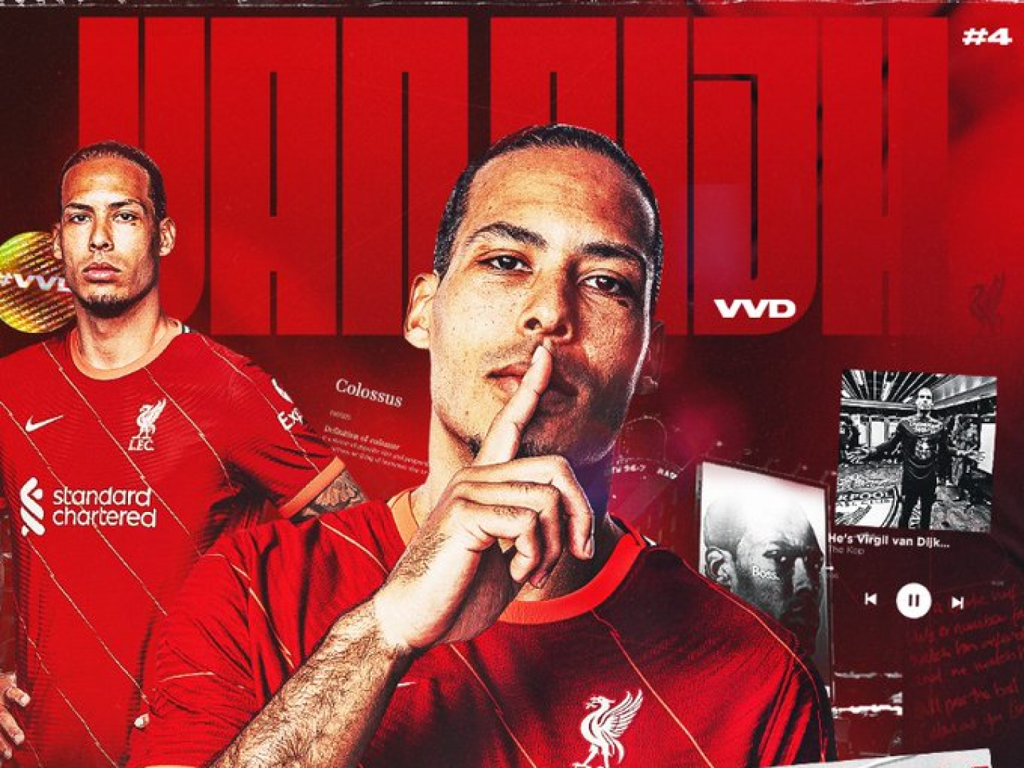 ليفربول يمدد عقد مدافعه الهولندي فان دايك لثلاث سنوات ونصف