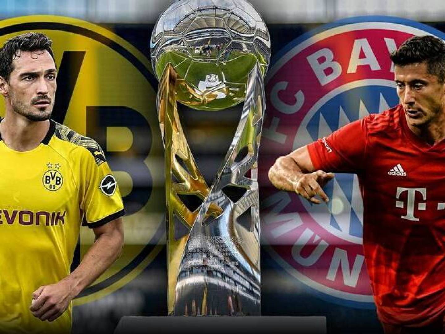 تعرف على تشكيلة بايرن ميونخ وبوروسيا دورتموند في نهائي كأس السوبر الألماني 