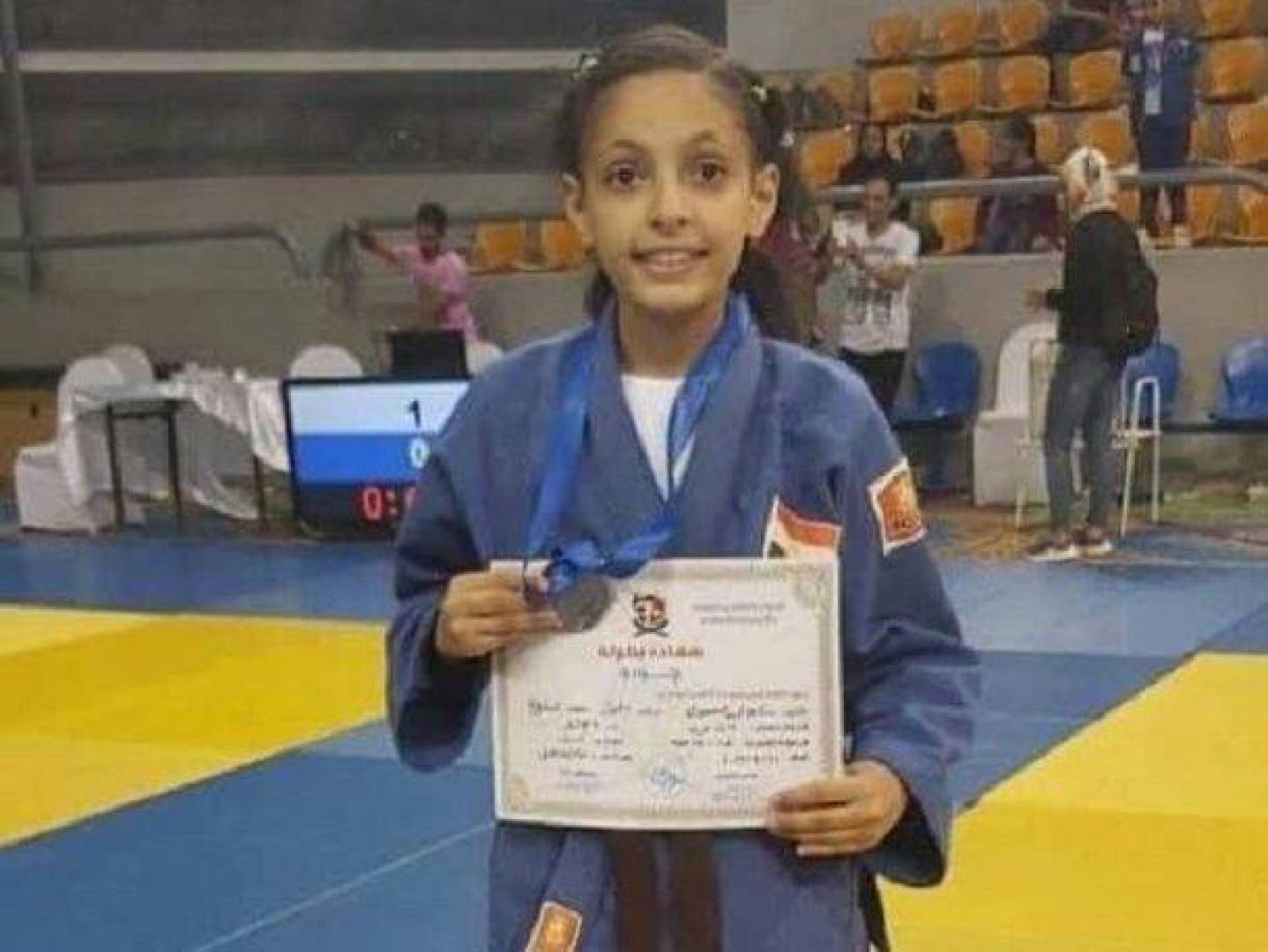 الموت المفاجئ يغيب لاعبة الجودو المصرية الشابة رنا وائل 