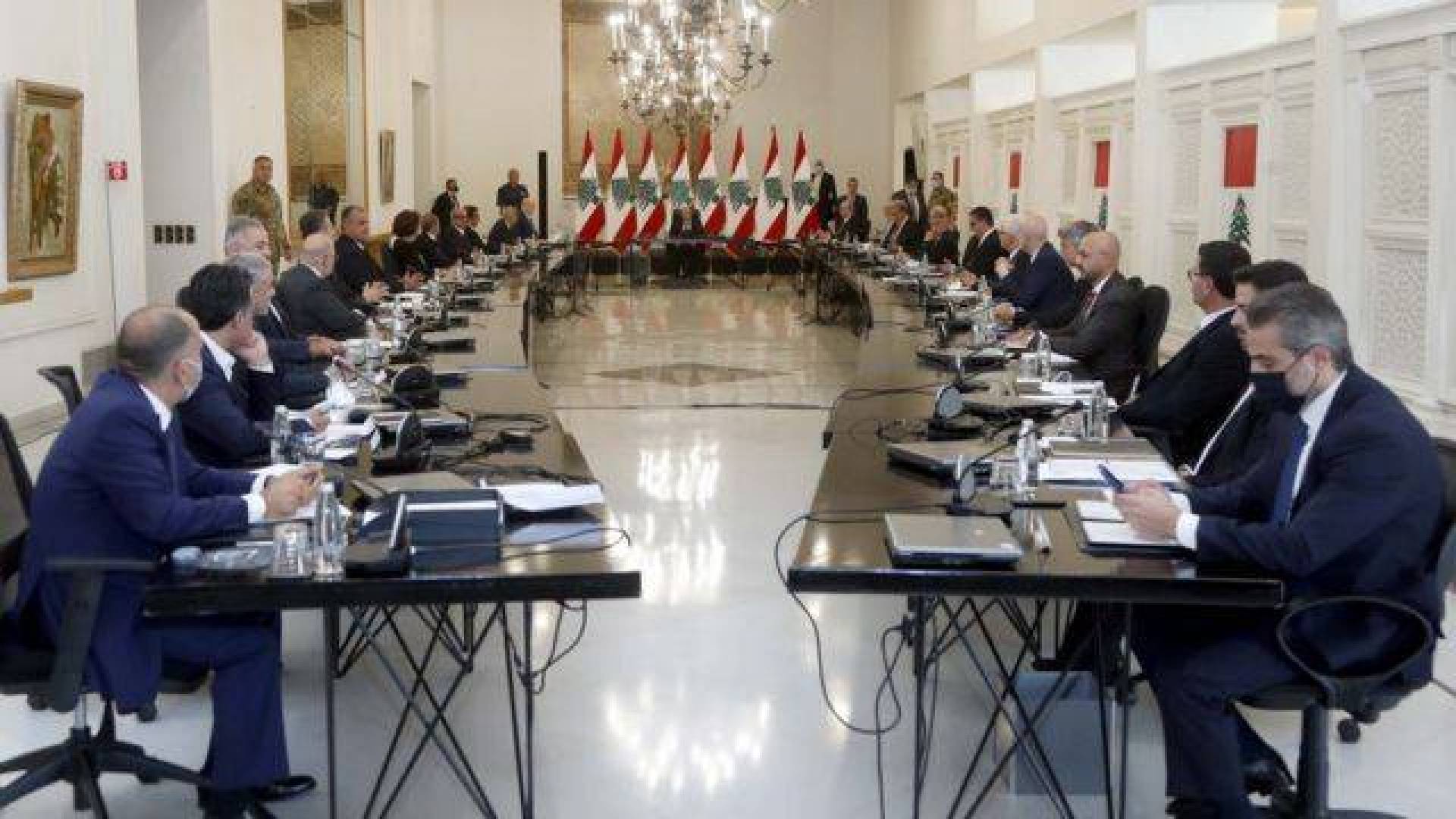 الحكومة اللبنانية تقر البيان الوزاري وترفع شعار معا للإنقاذ