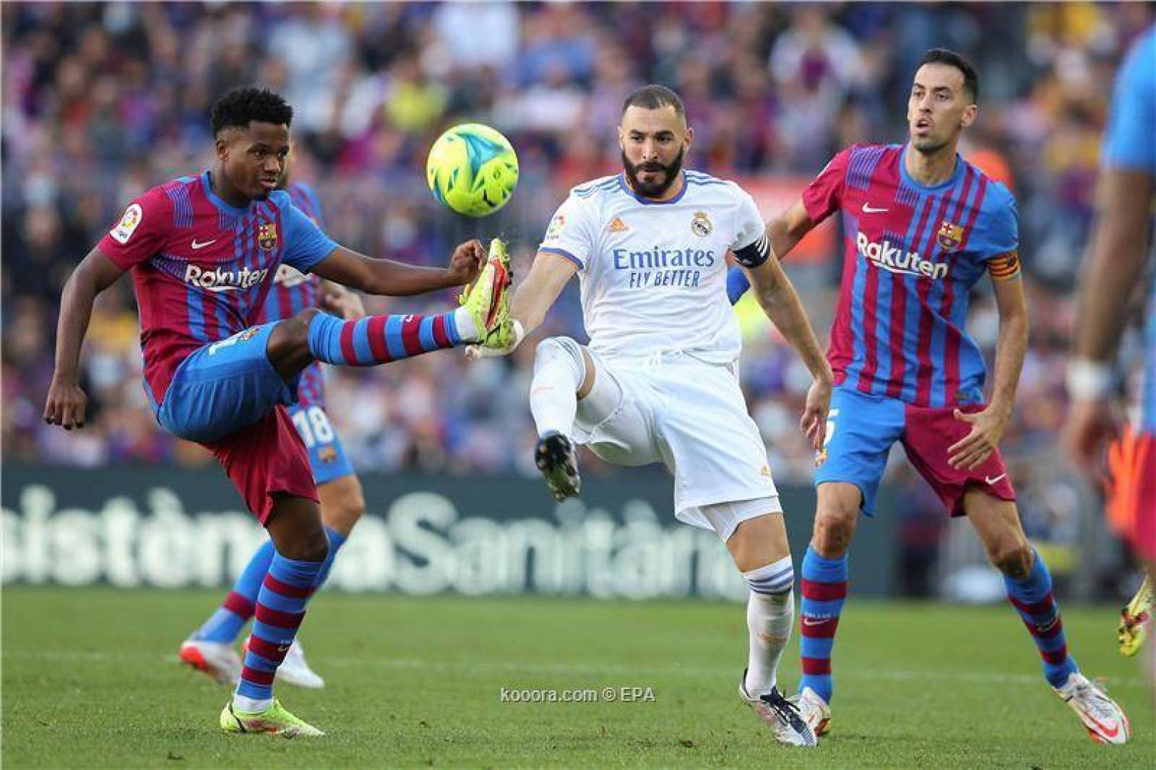 بالصور ريال مدريد بخبرته يفوز على برشلونة الجريح بصعوبة