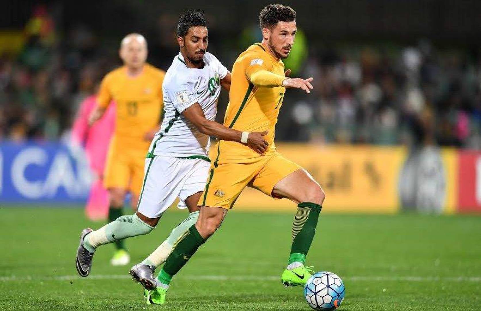 القنوات الناقلة لمباراة السعودية ضد أستراليا  في تصفيات كأس العالم اليوم 