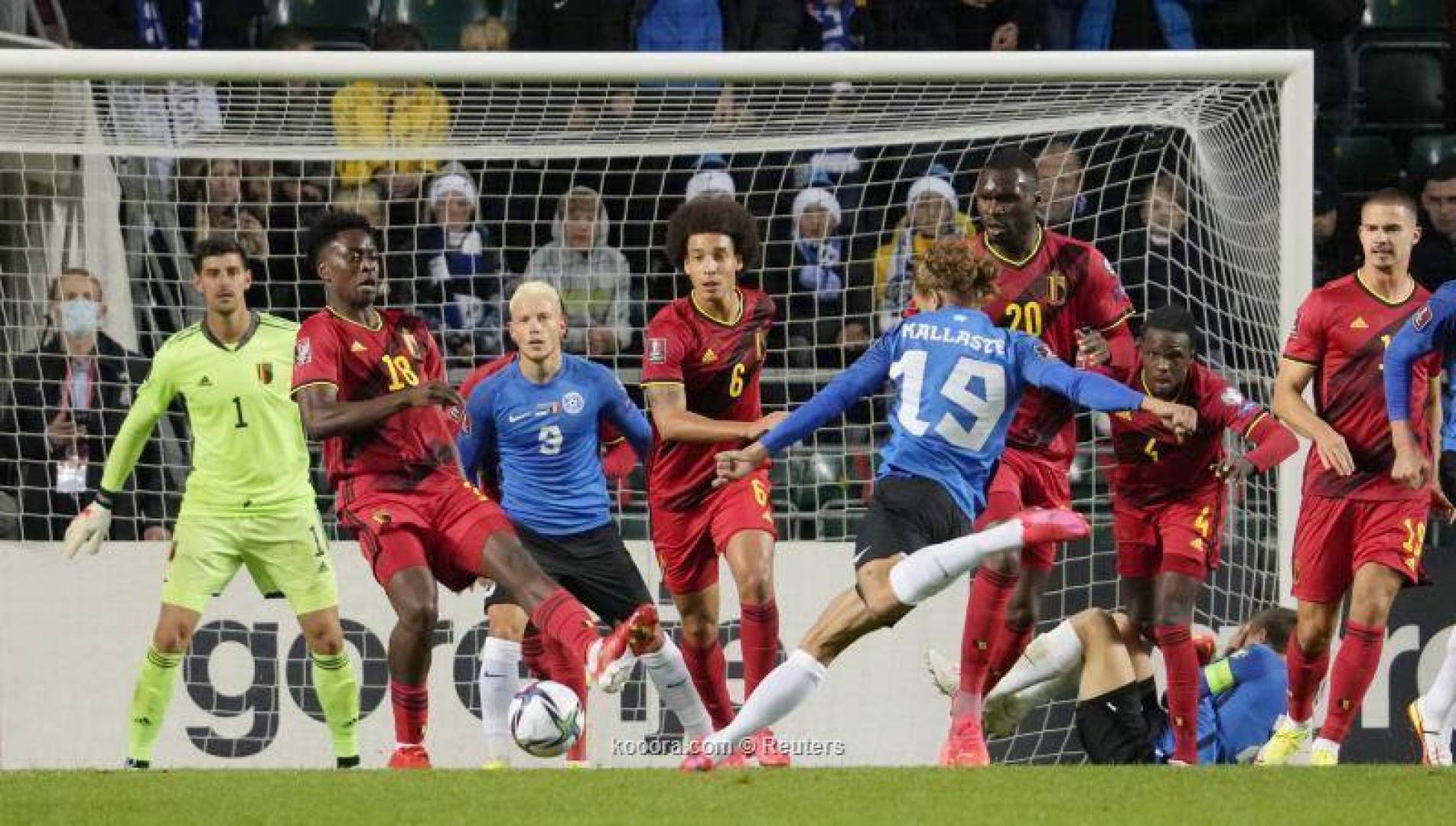 بلجيكا تستضيف أستونيا بحثا عن التأهل المباشر لنهائيات كأس العالم 